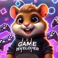 Hamster Kombat: GameDev Logo Telegram