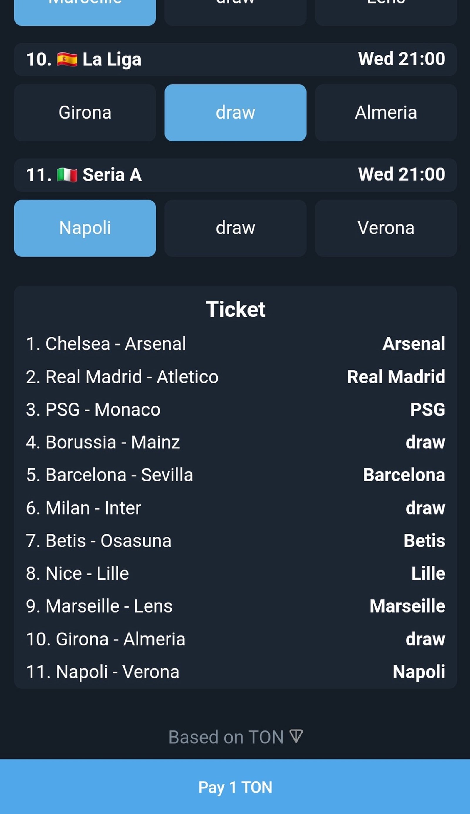 Footballlot в Телеграм — скриншот 4