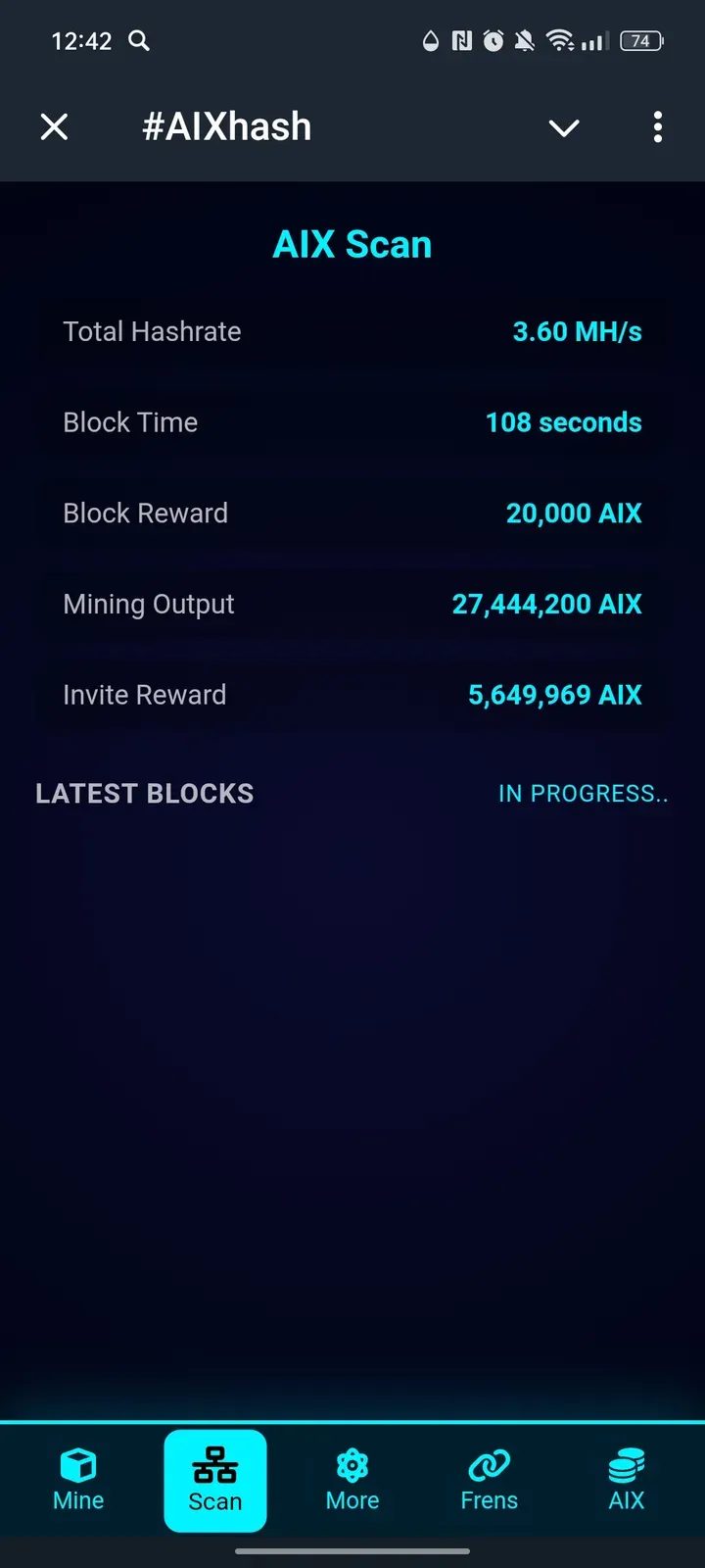 AIX Market Telegram Screenshot 2