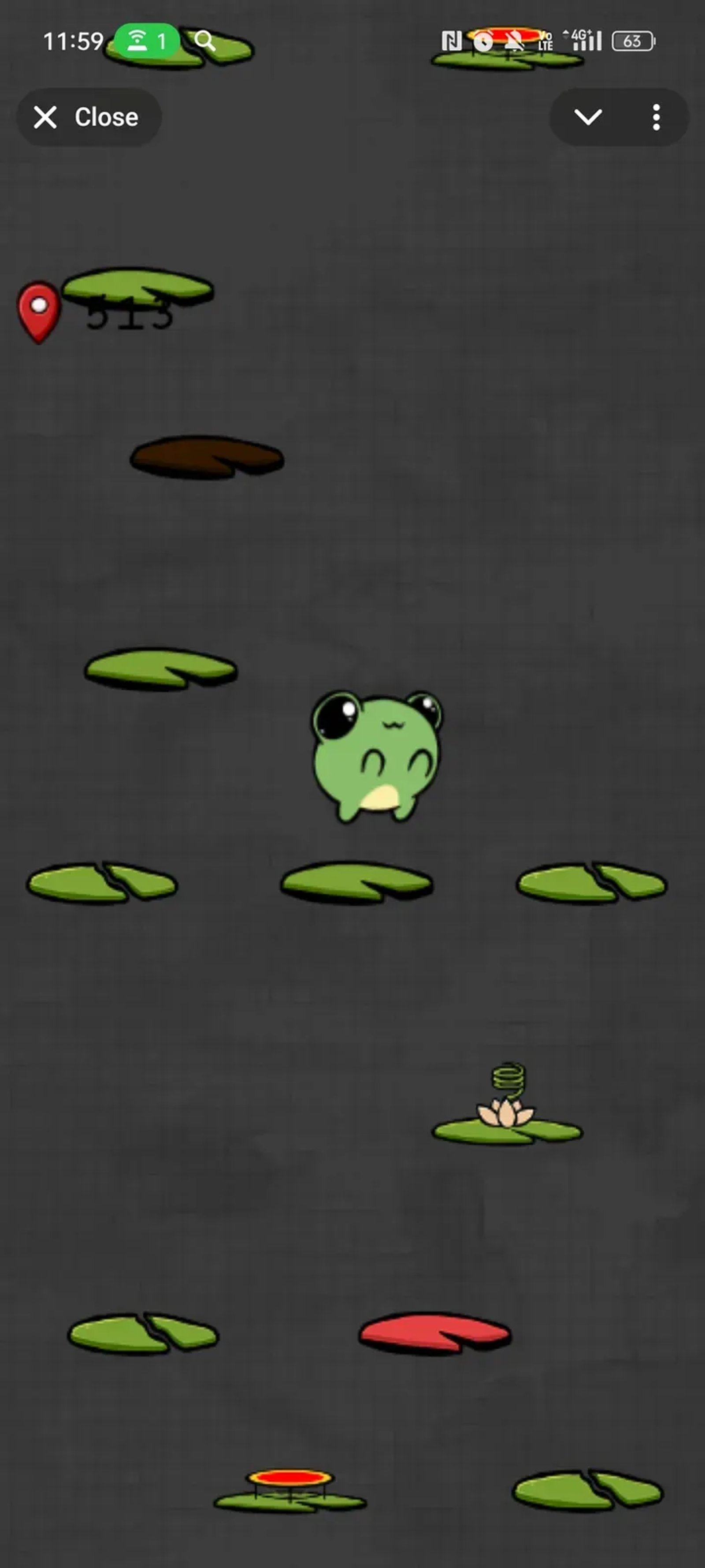 Froggy Jump в Телеграм — скриншот 4