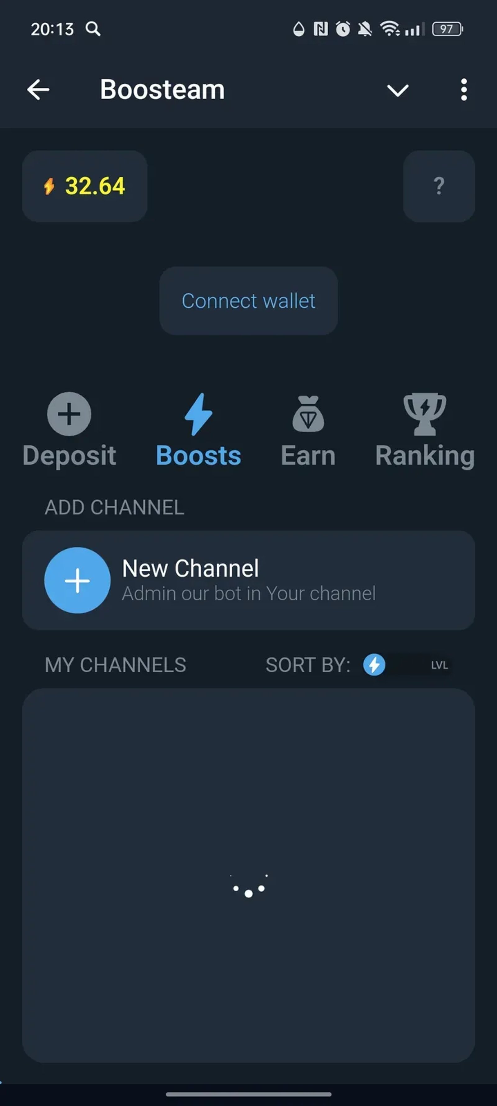 Boosteam в Телеграм — скриншот 4