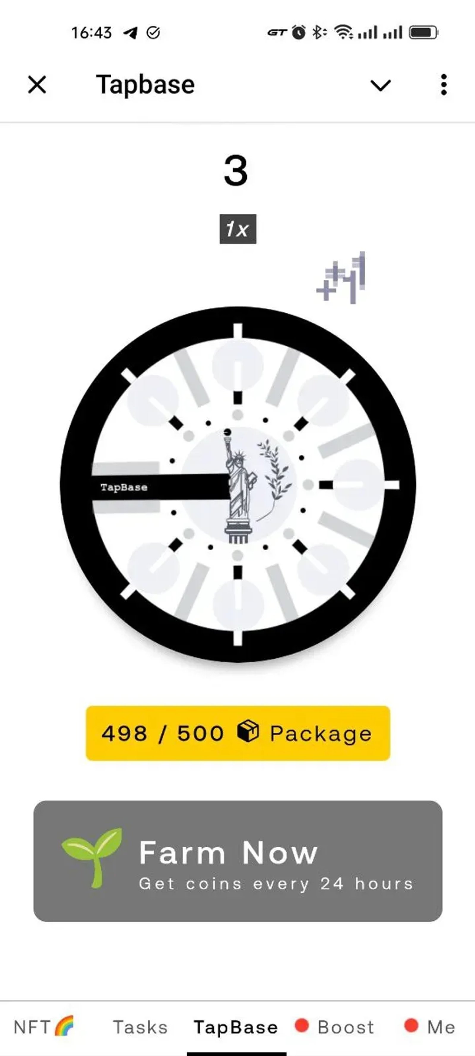 Tapbase в Телеграм — скриншот 2