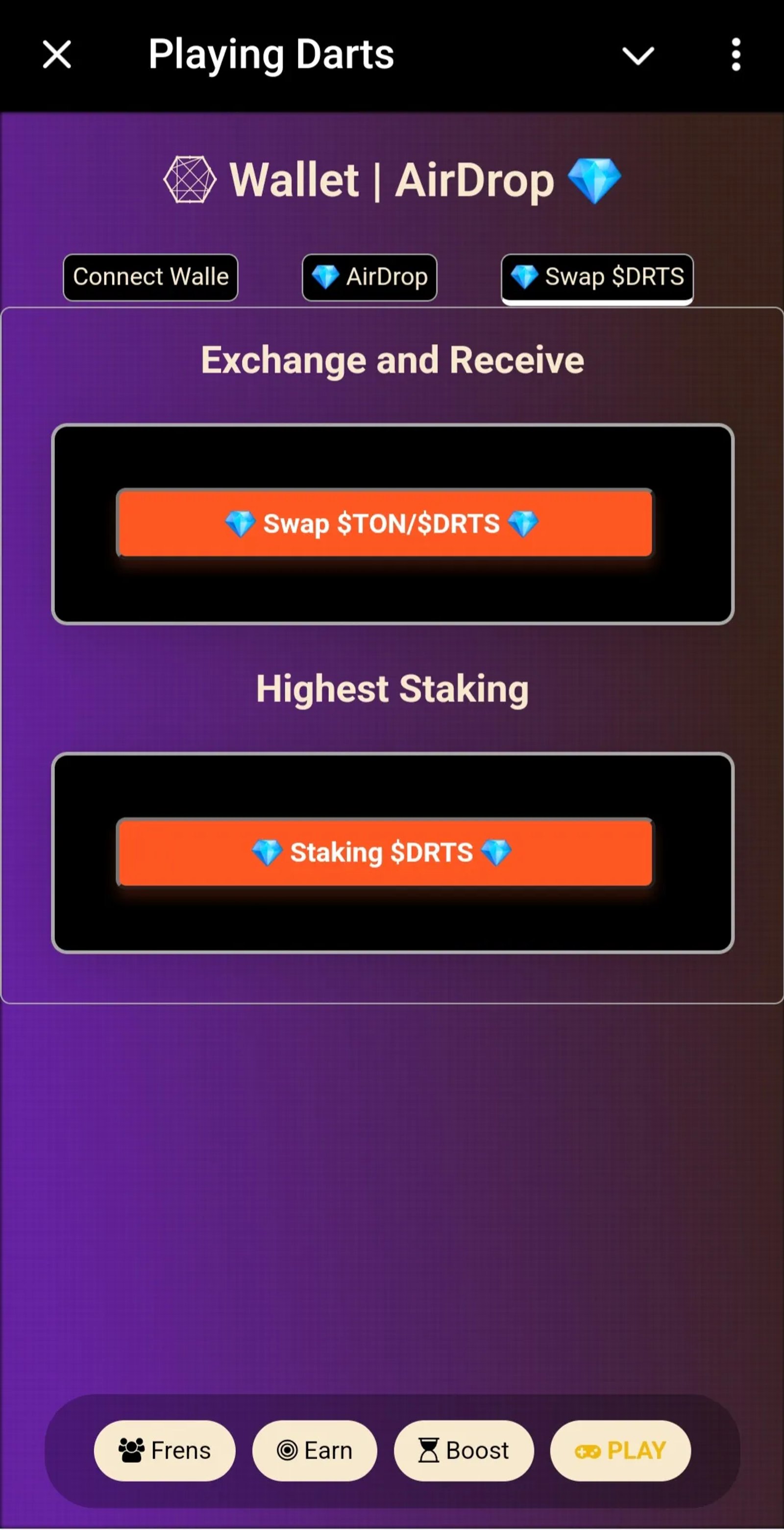 Playing Darts в Телеграм — скриншот 3