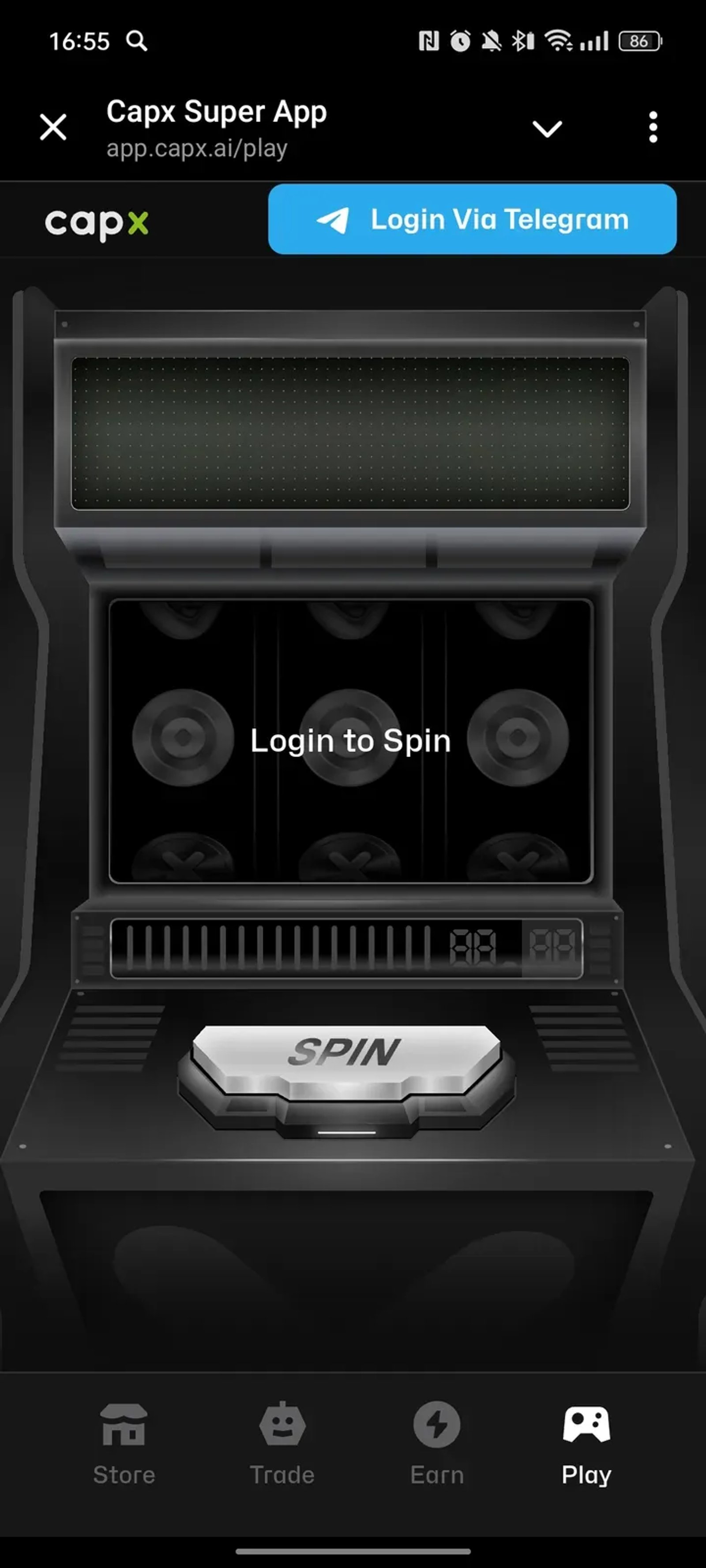 Capx SuperApp в Телеграм — скриншот 4
