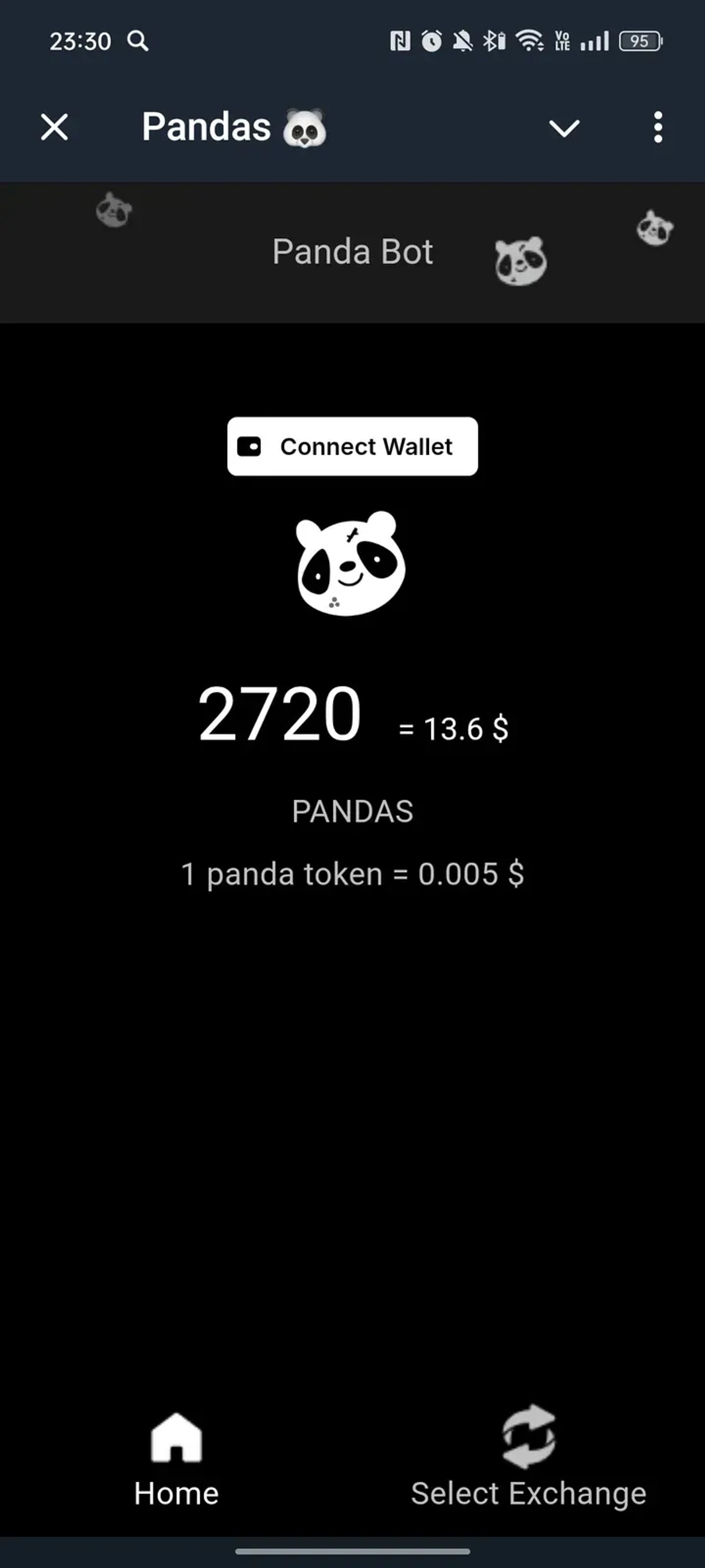 Pandas 🐼 в Телеграм — скриншот 1