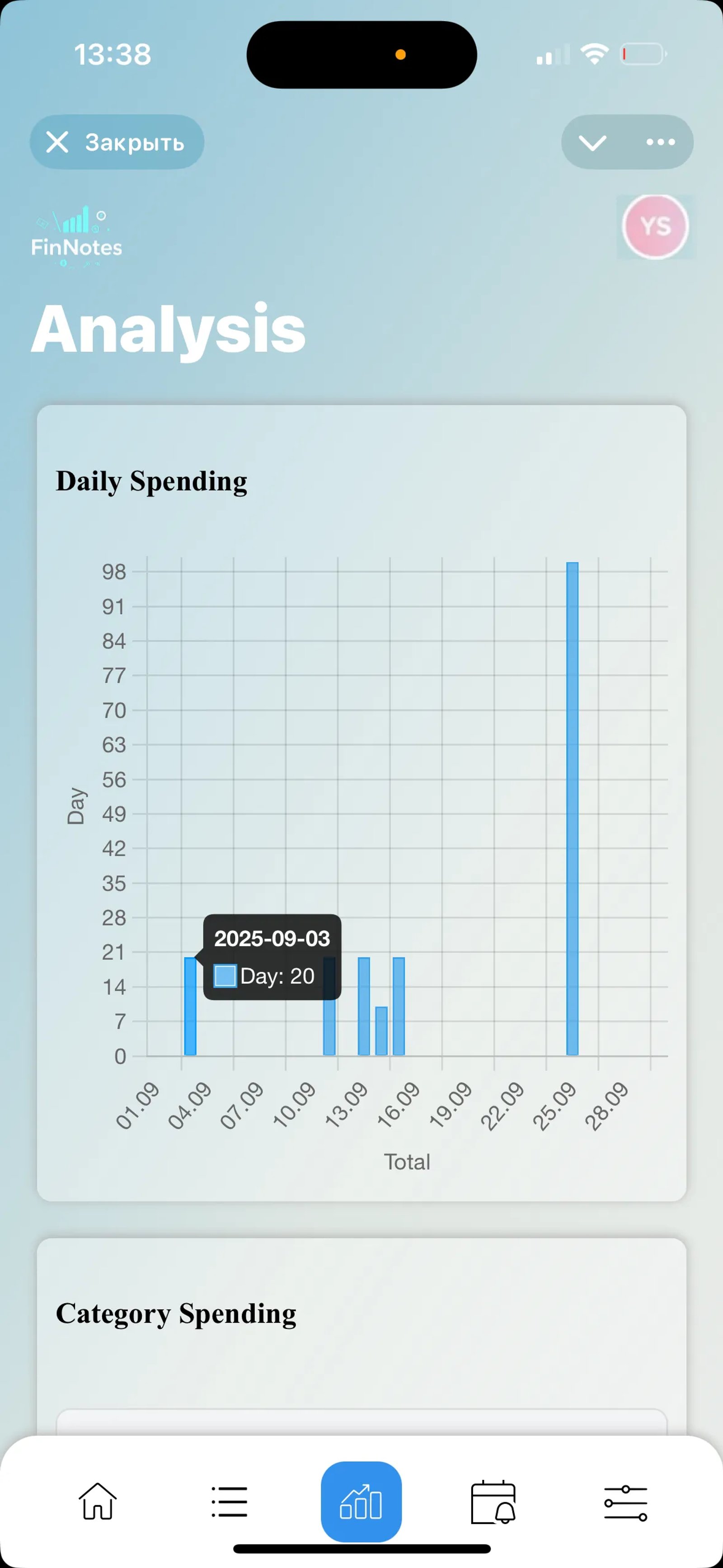 FinNotes Telegram Screenshot 2