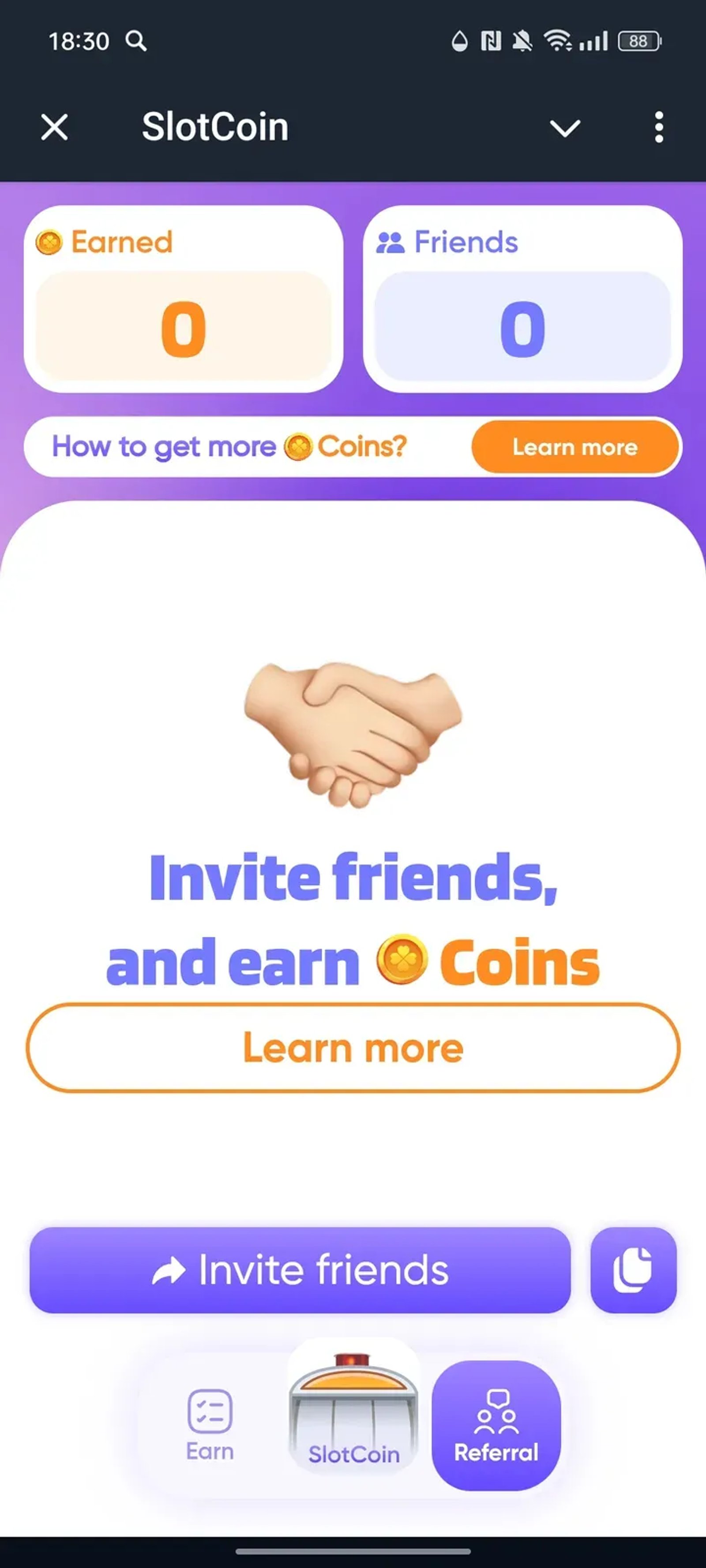 SlotCoin в Телеграм — скриншот 3