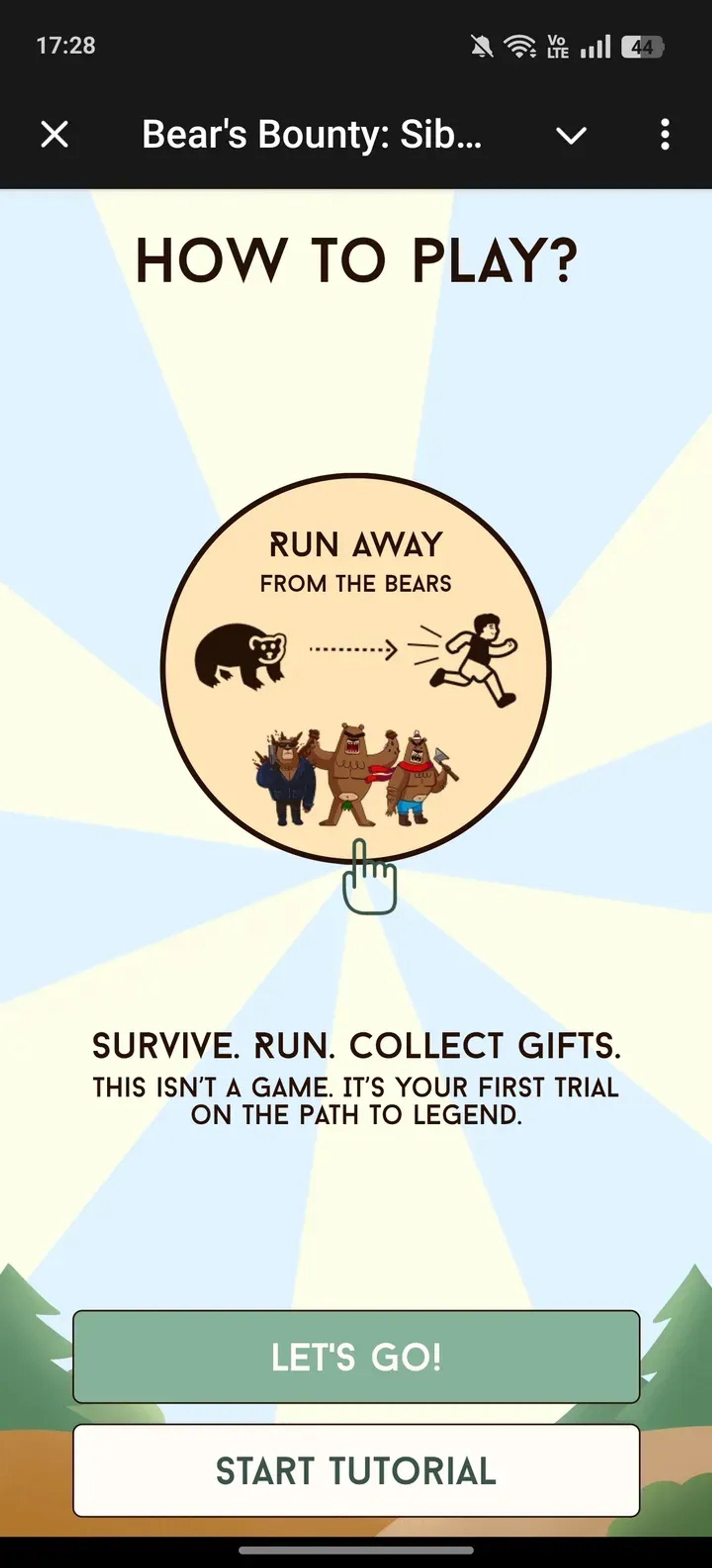 Bear's Bounty: Siberian Chase в Телеграм — скриншот 3