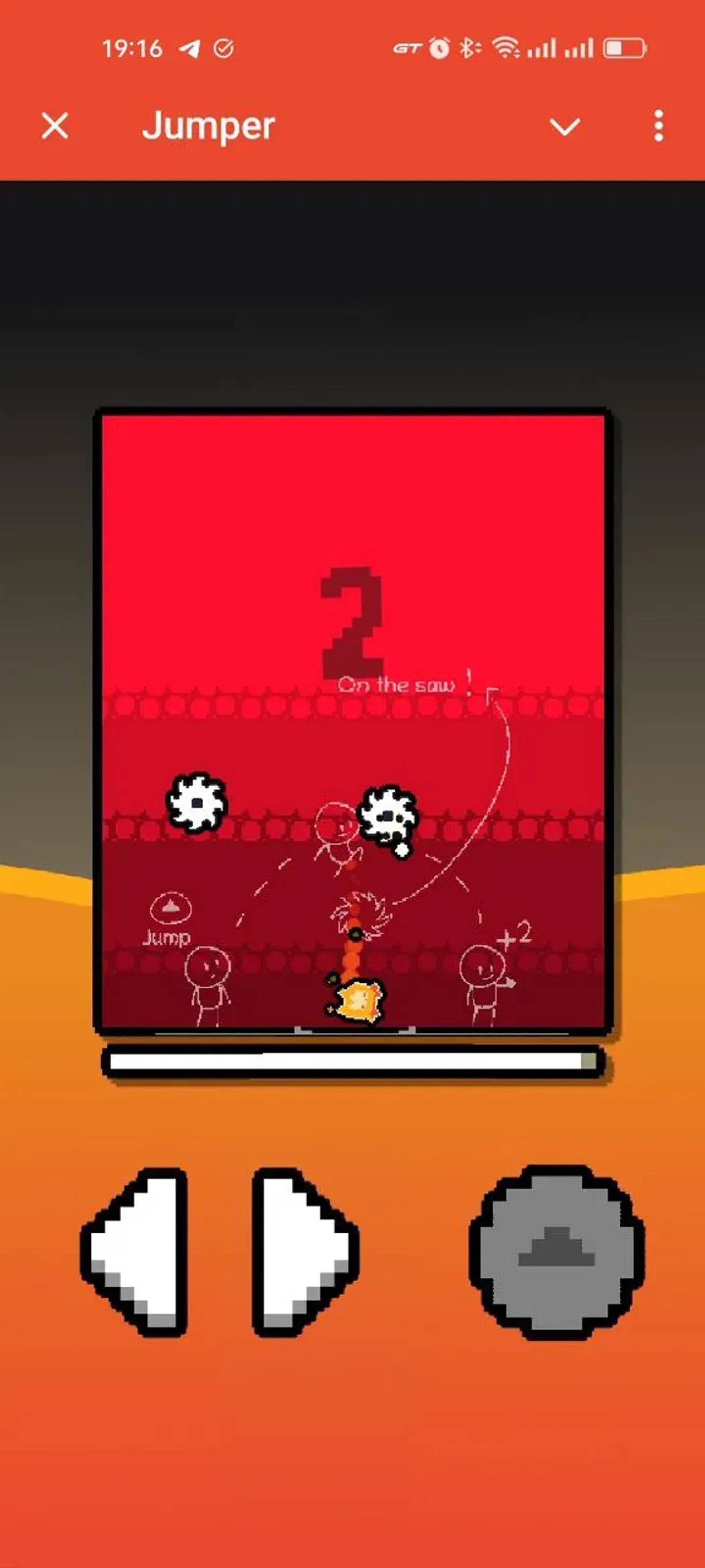 Jumper в Телеграм — скриншот 3