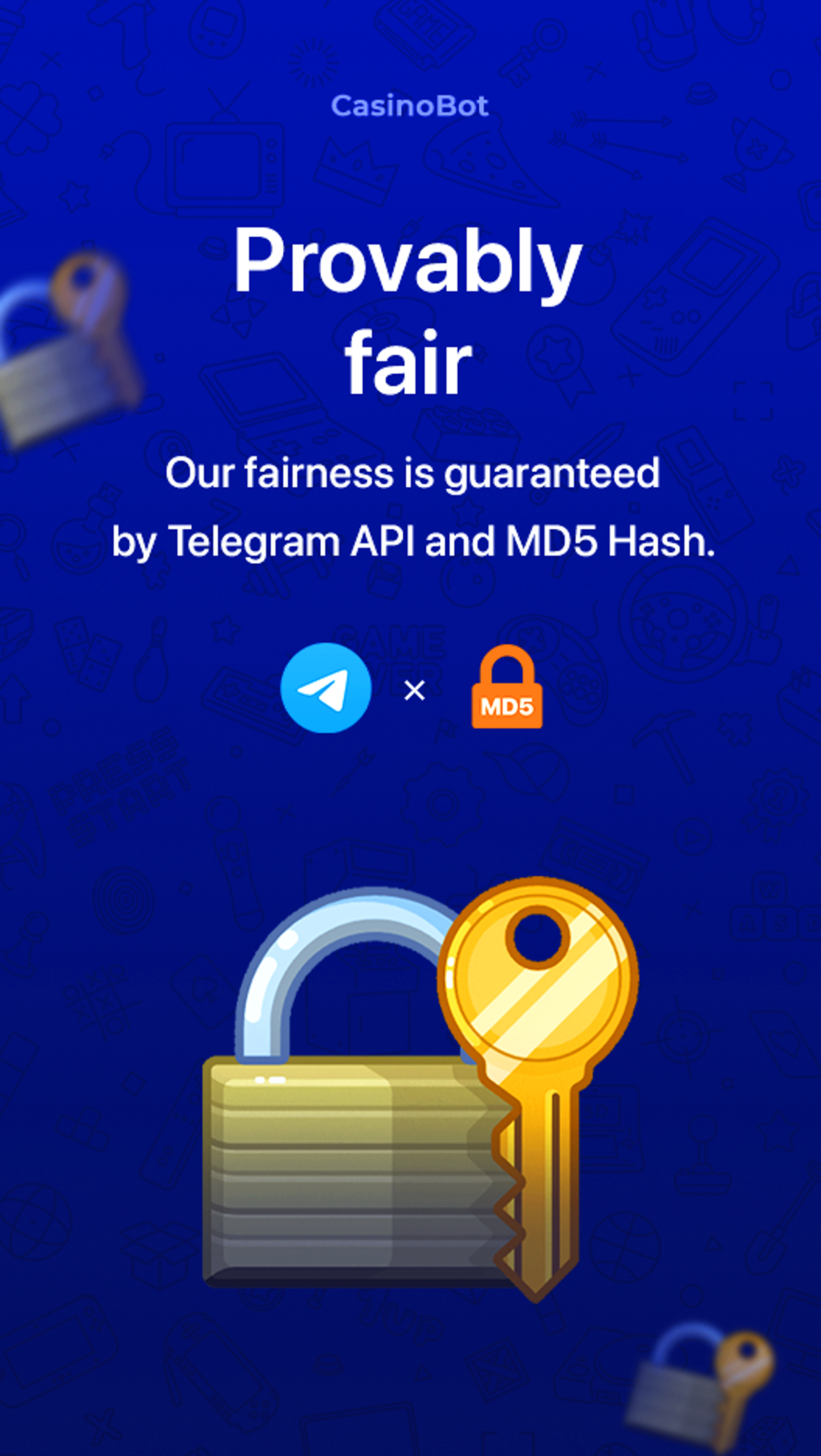 CasinoBot в Телеграм — скриншот 3