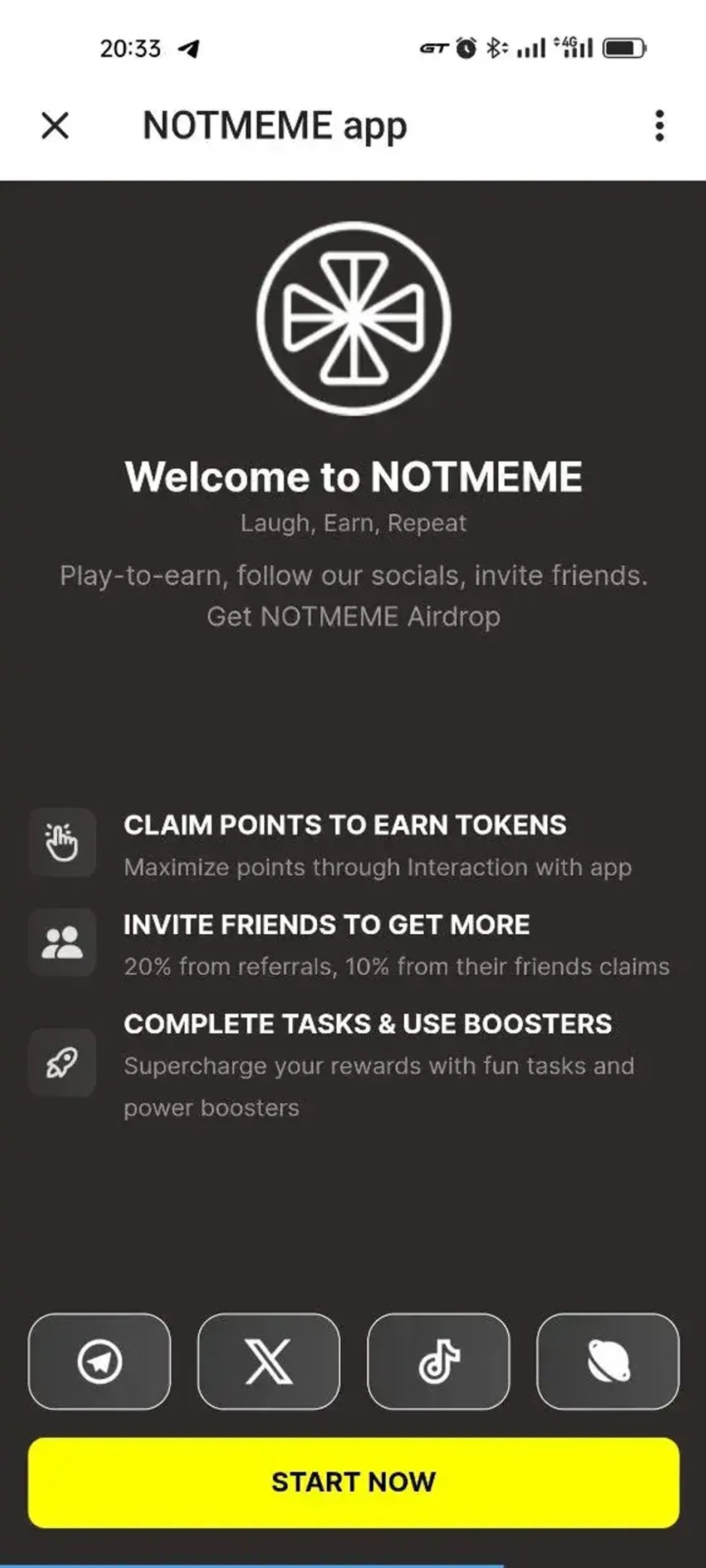 NOTMEME app в Телеграм — скриншот 4