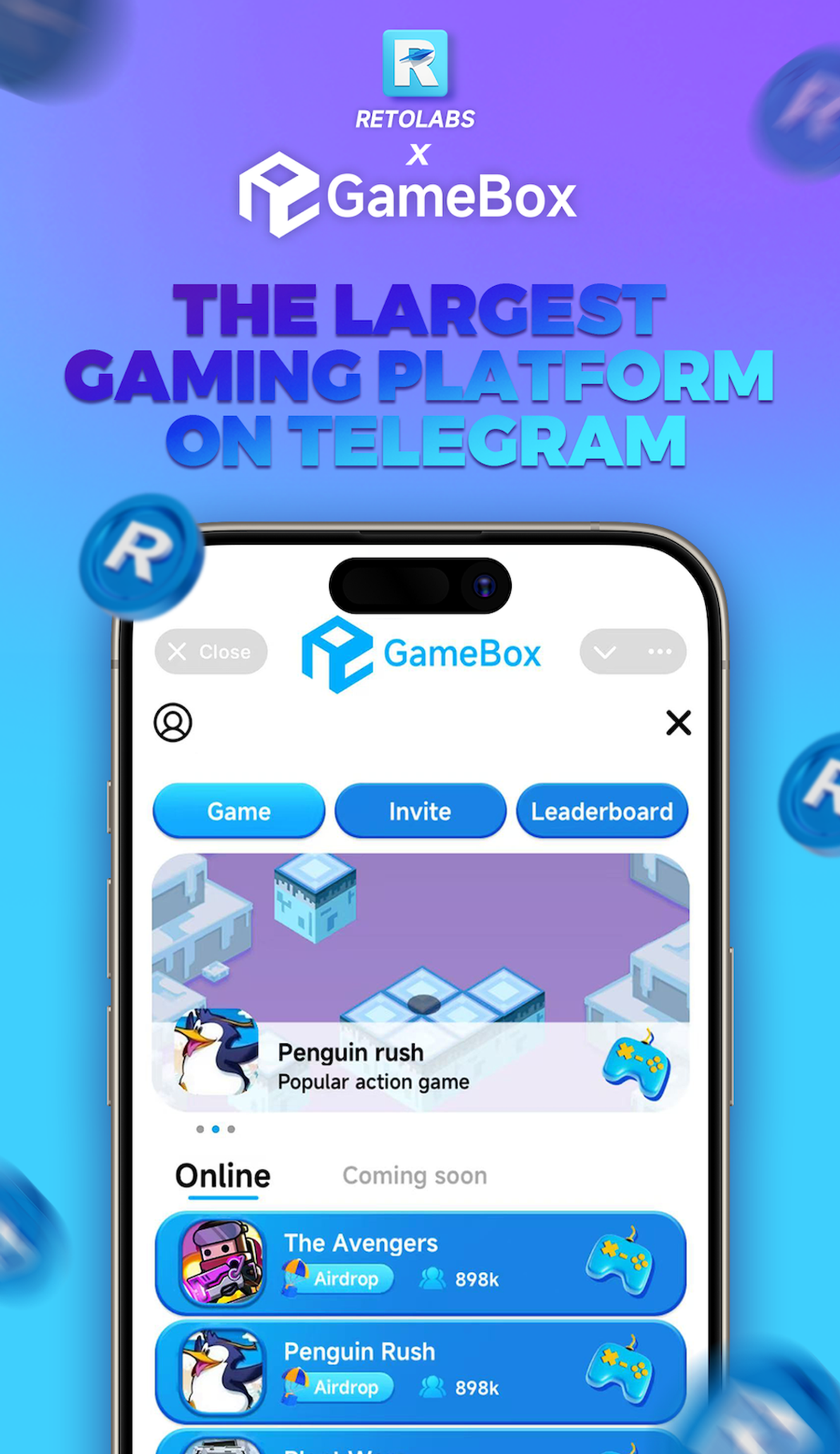 RetoLabs в Телеграм — скриншот 2