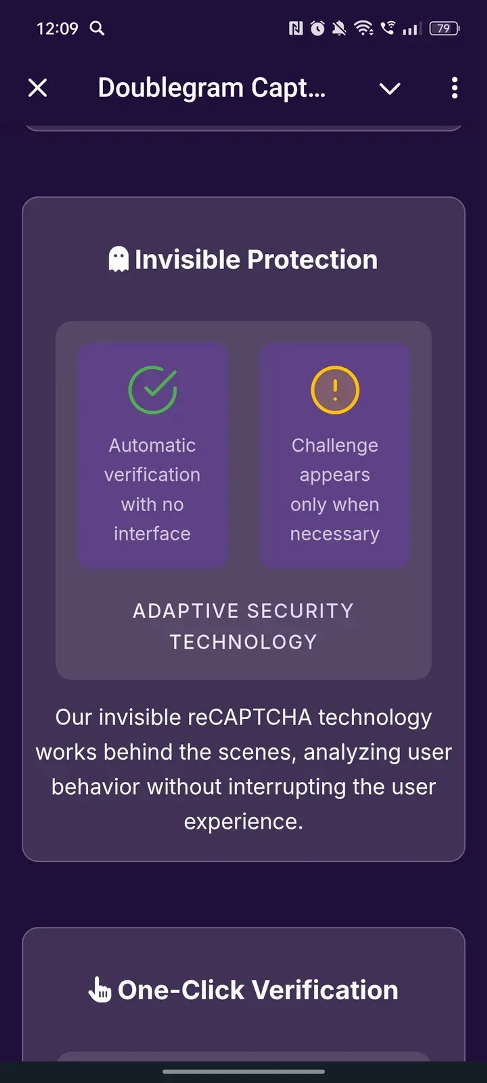 Doublegram Captcha в Телеграм — скриншот 4