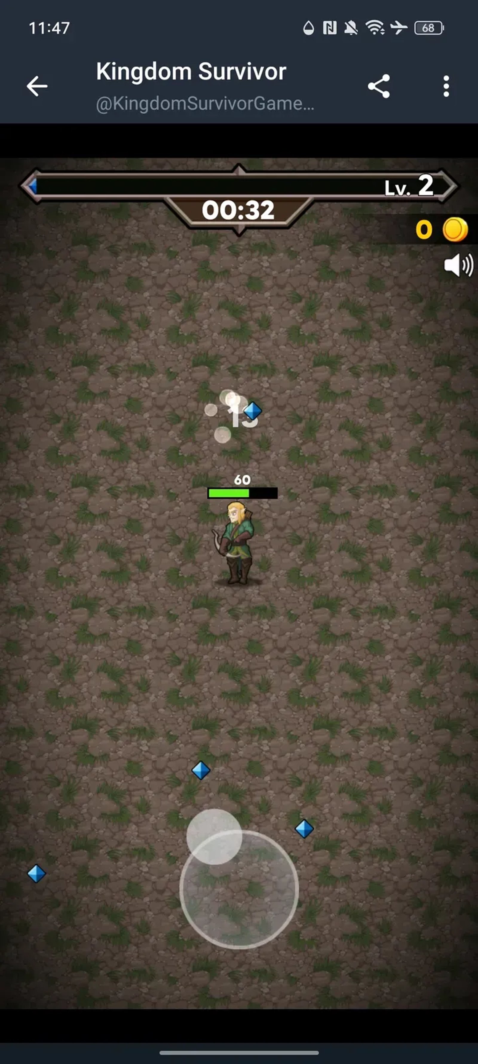 Kingdom Survivor Game в Телеграм — скриншот 4