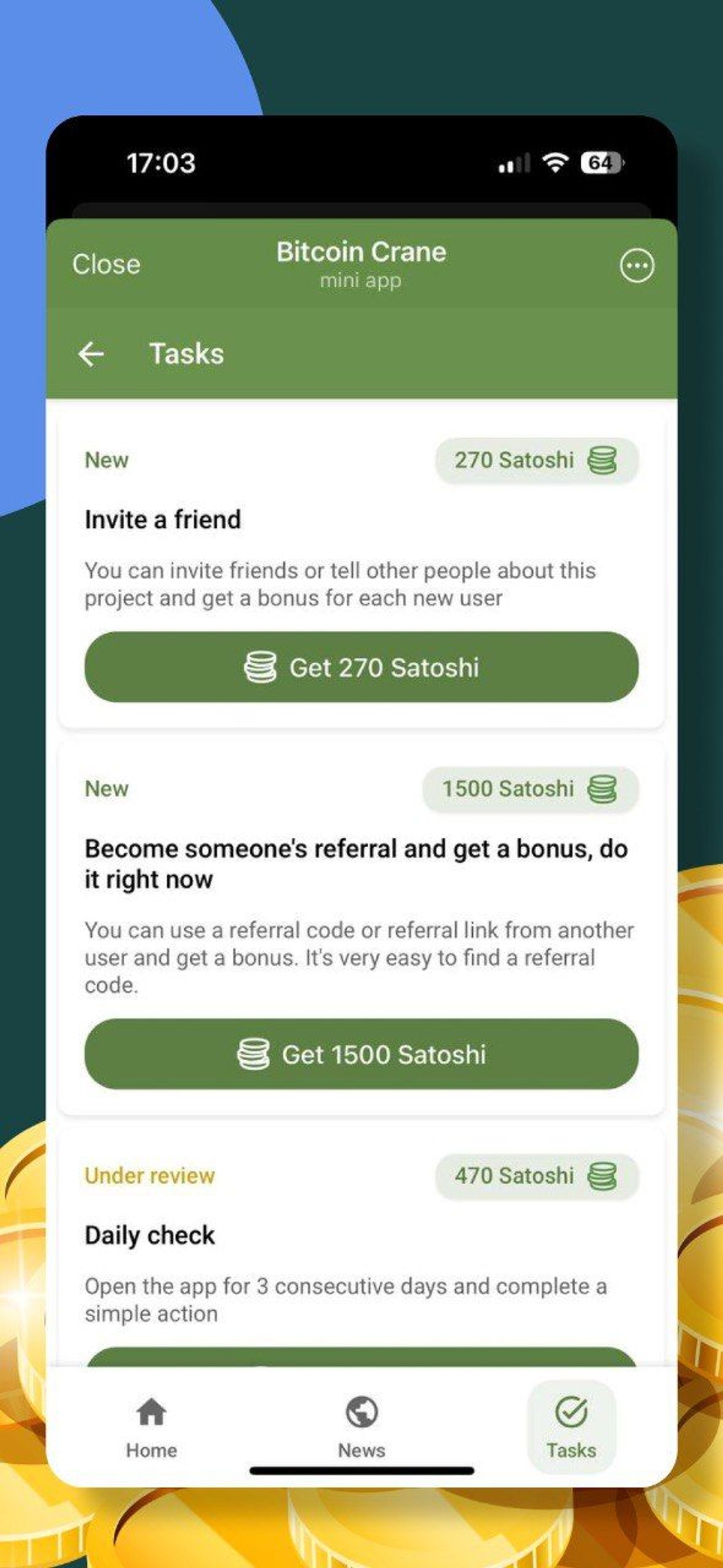 Bitcoin Crane Telegram Screenshot 4