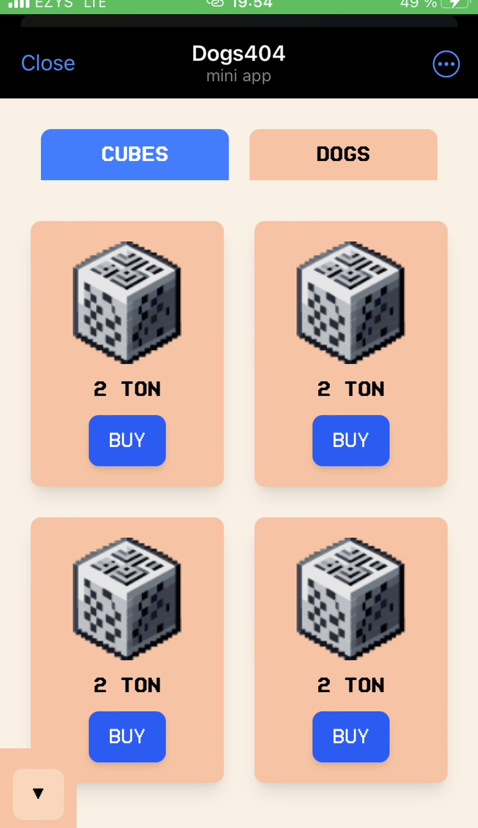 Dogs404 в Телеграм — скриншот 3