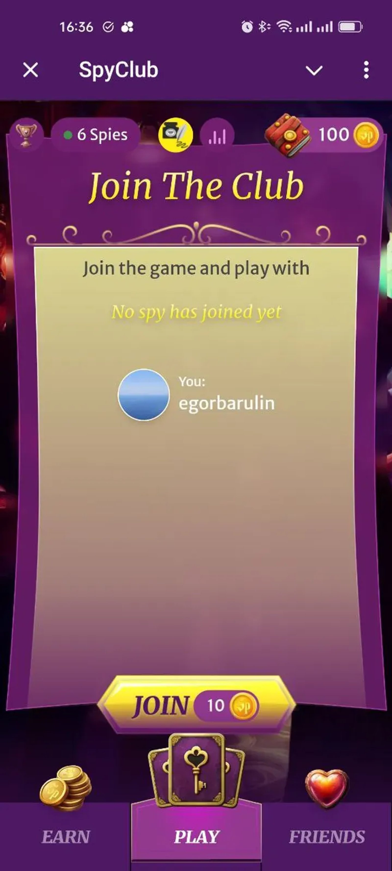 SpyClub Telegram Screenshot 2