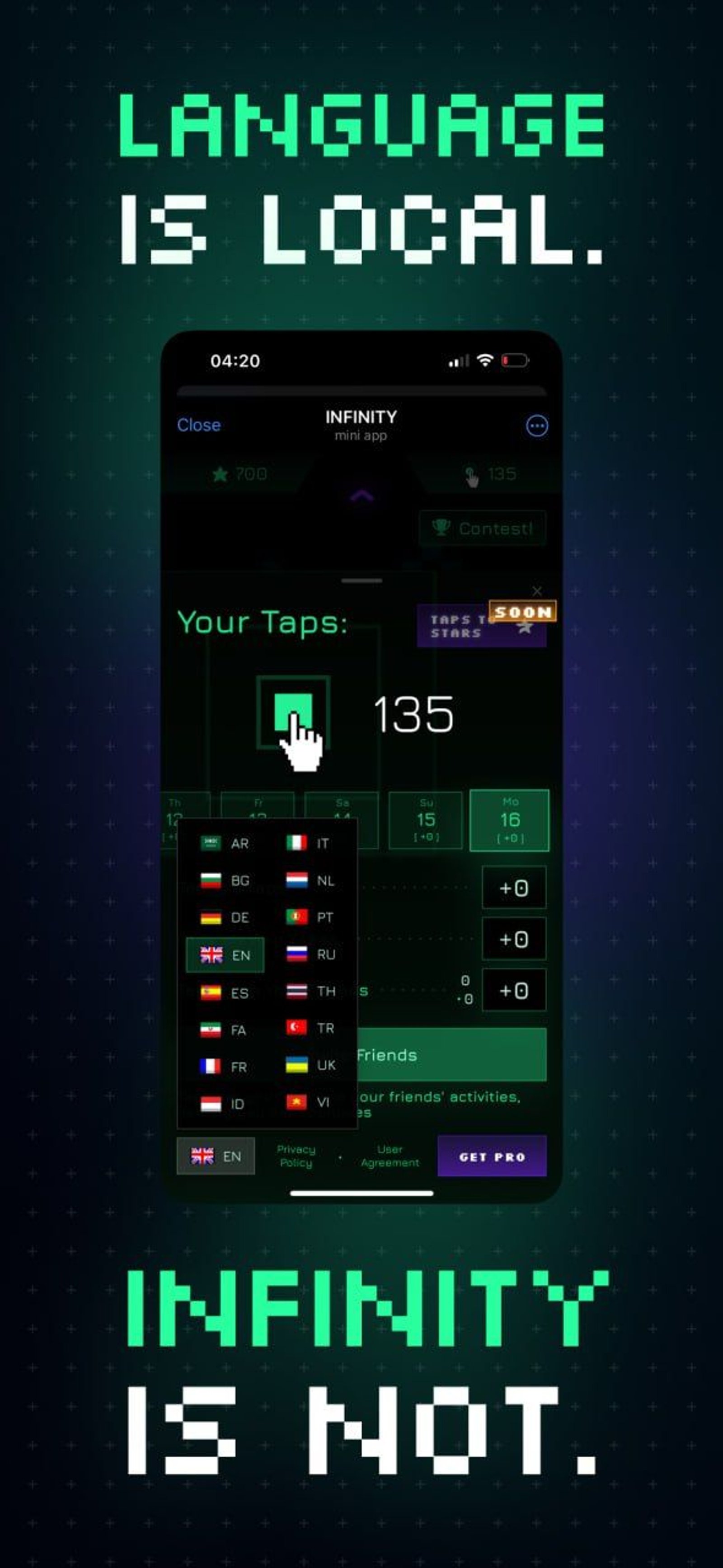 INFINITY Telegram Screenshot 7