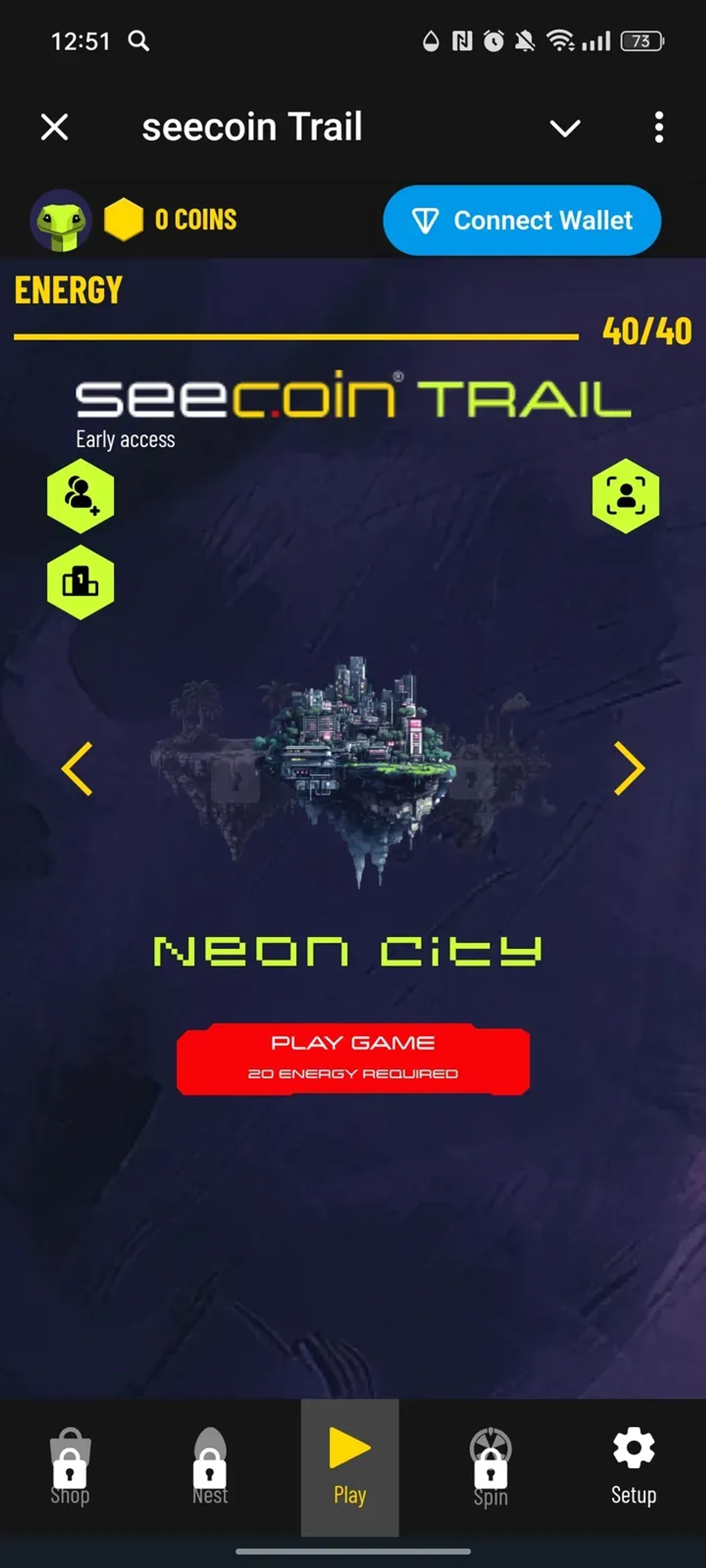 seecoin Trail в Телеграм — скриншот 1
