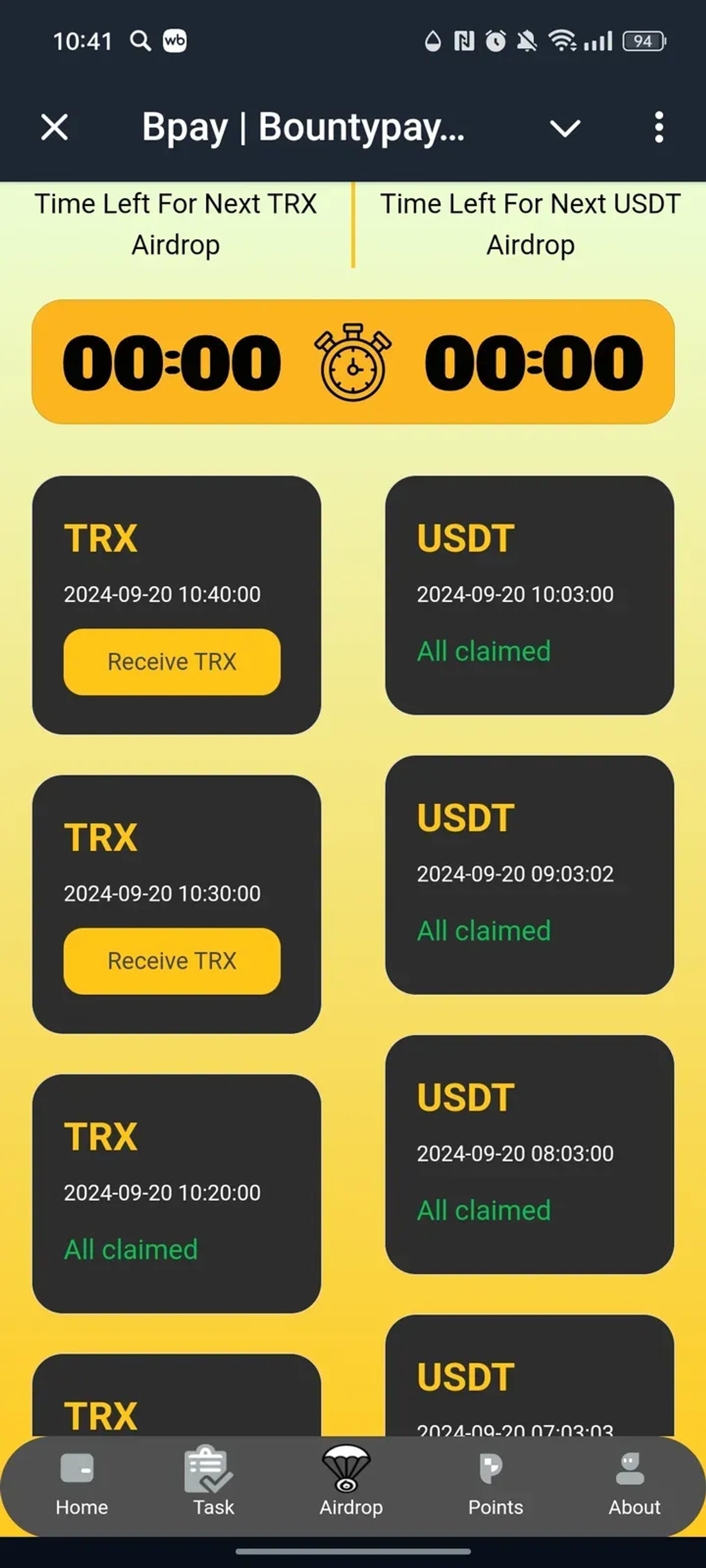 Bpay | Bountypay Bot в Телеграм — скриншот 3