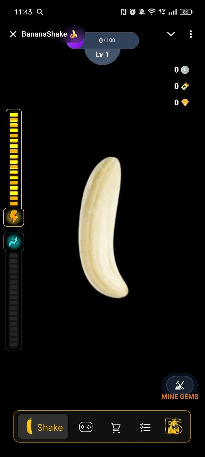 BananaShake 🍌 Telegram Screenshot 1