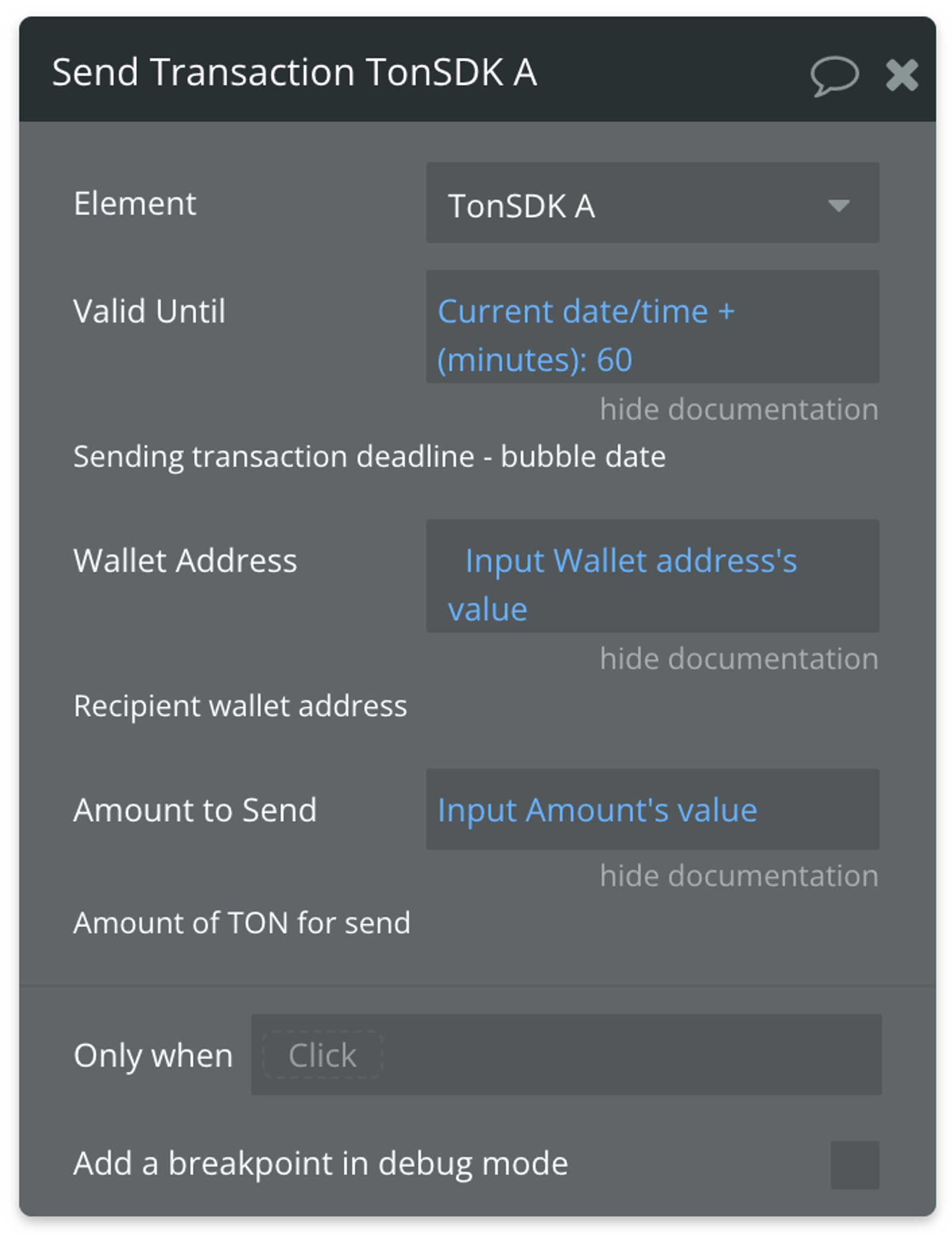 TON NoCode SDK в Телеграм — скриншот 2
