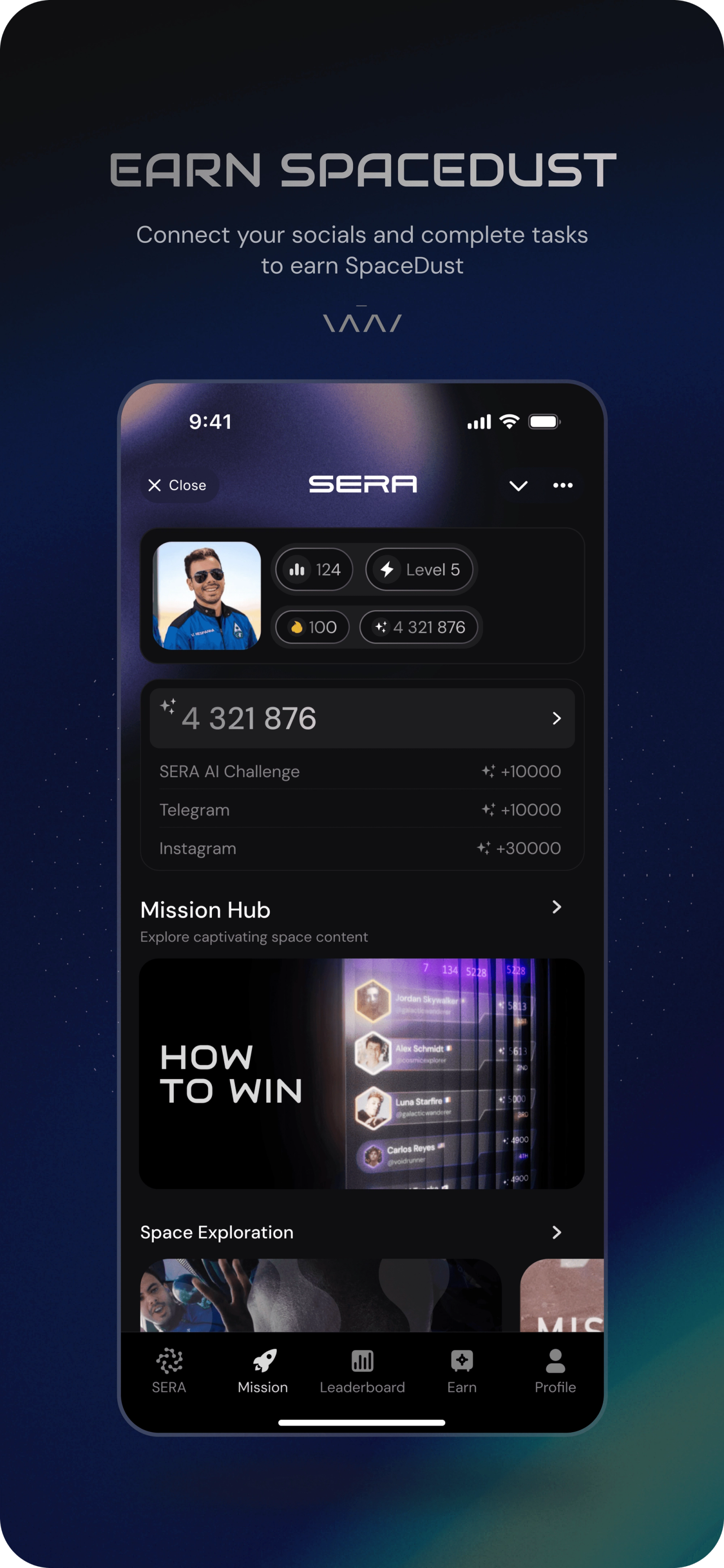 SERA Mission Control Telegram Screenshot 3