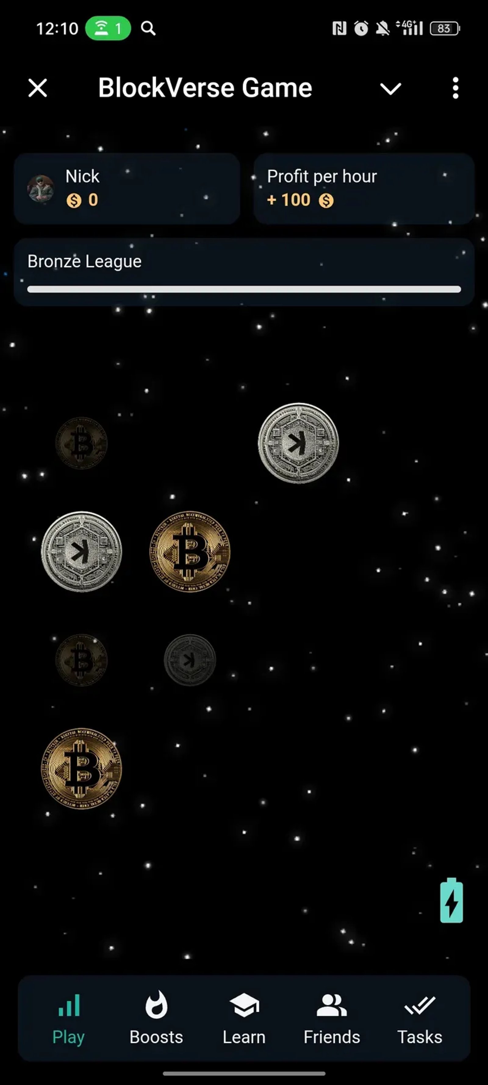 BlockVerse Game в Телеграм — скриншот 1