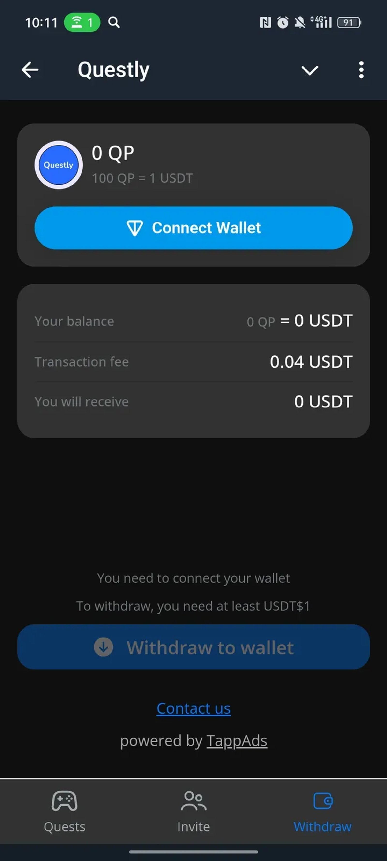 Questly Telegram Screenshot 3