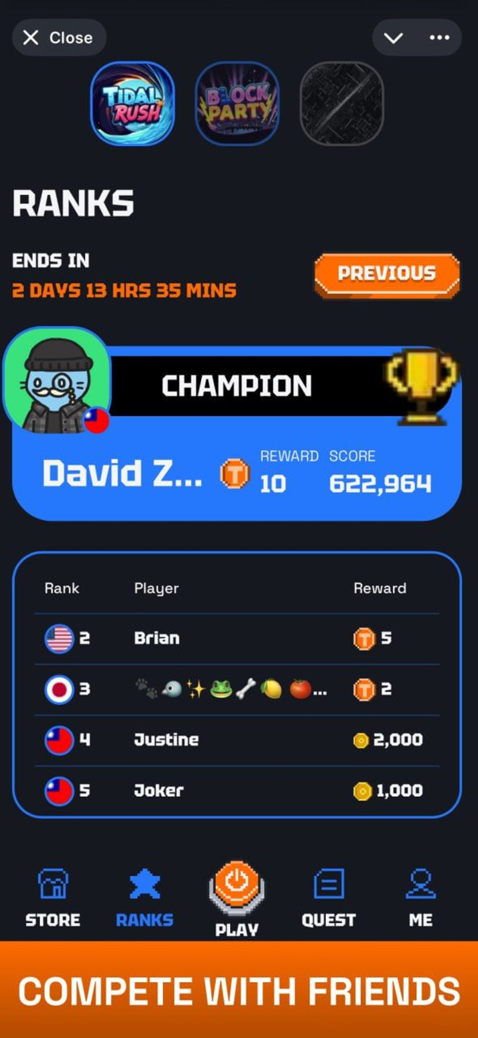 TiltPlay в Telegram — скриншот 4