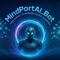 Mind PortAI GPT Midjourney Telegram Logo Mind PortAI GPT Midjourney Telegram Logo