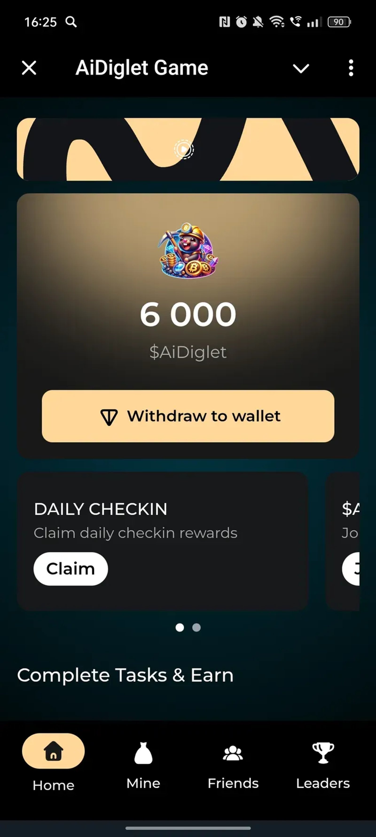 AiDiglet Game в Телеграм — скриншот 1