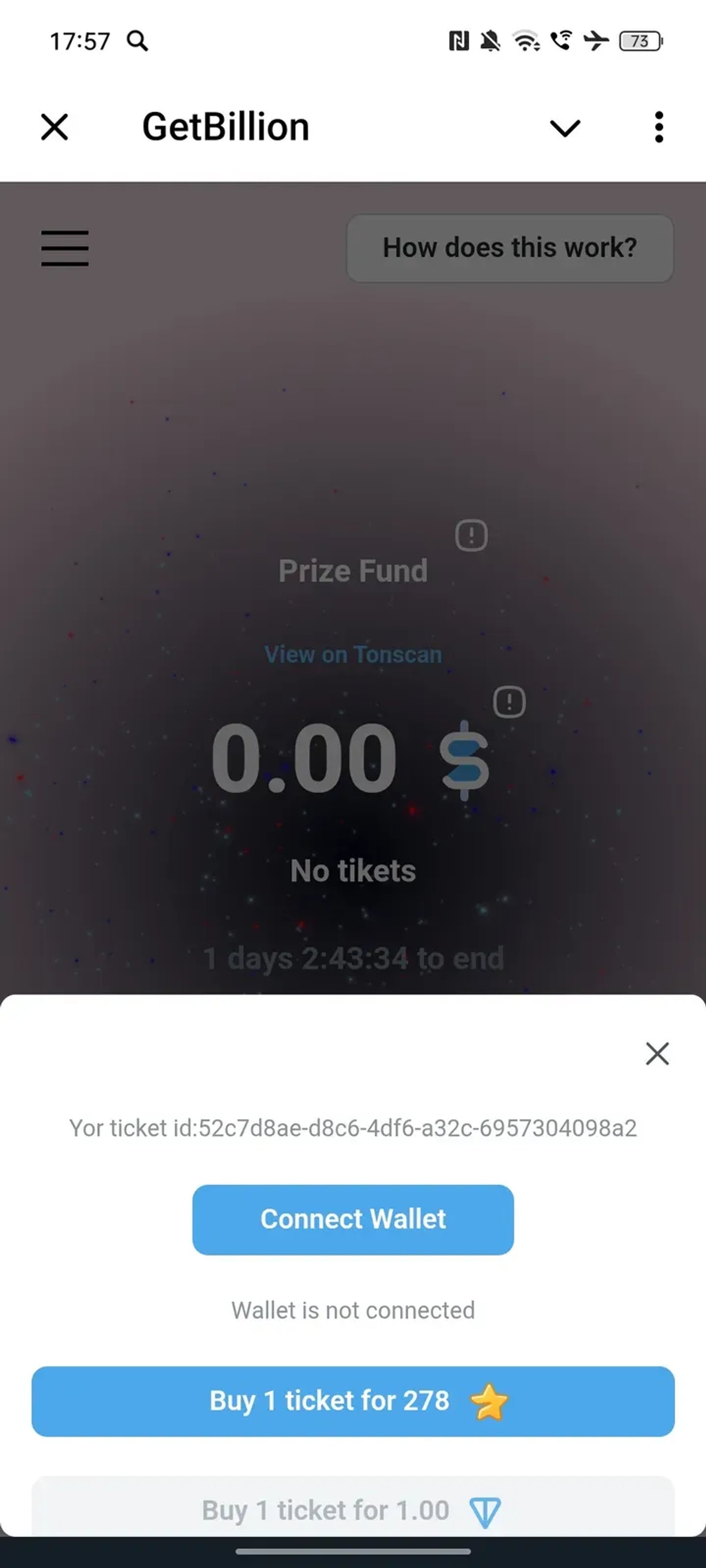 GetBillion в Телеграм — скриншот 4