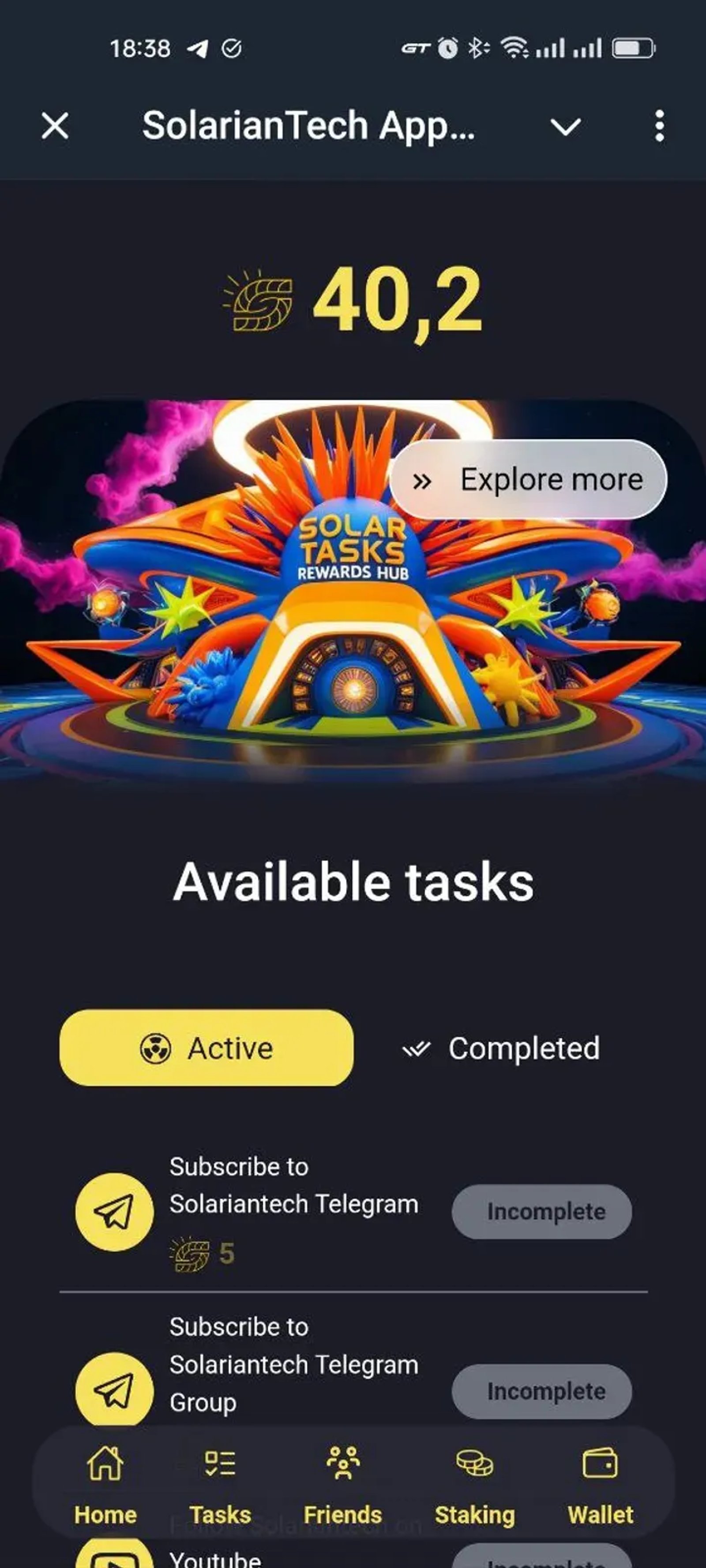 SolarianTech App 🌞☀️ в Телеграм — скриншот 2