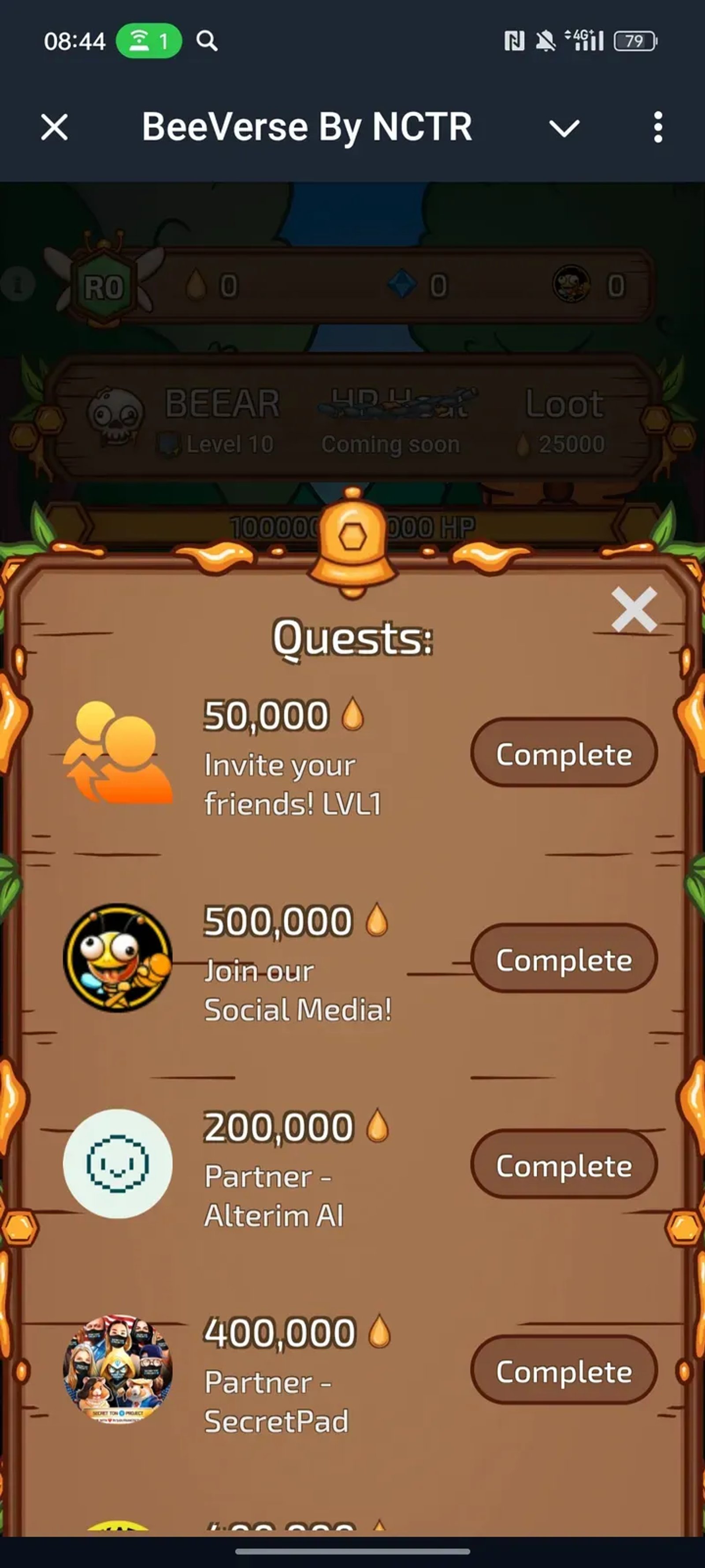 BeeVerse By NCTR Telegram Screenshot 3