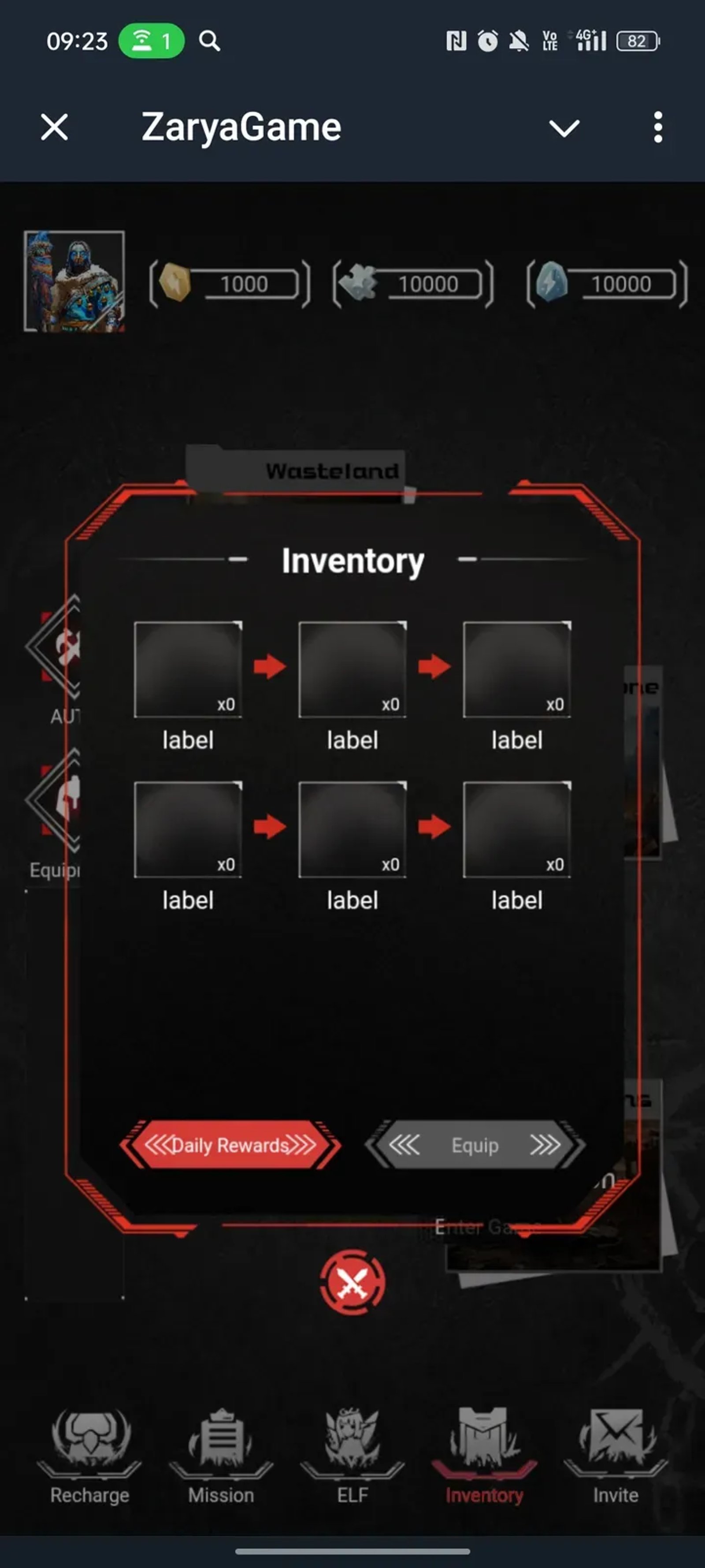 ZaryaGame в Телеграм — скриншот 3