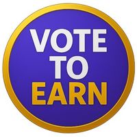 Vote To Earn Logo Telegram