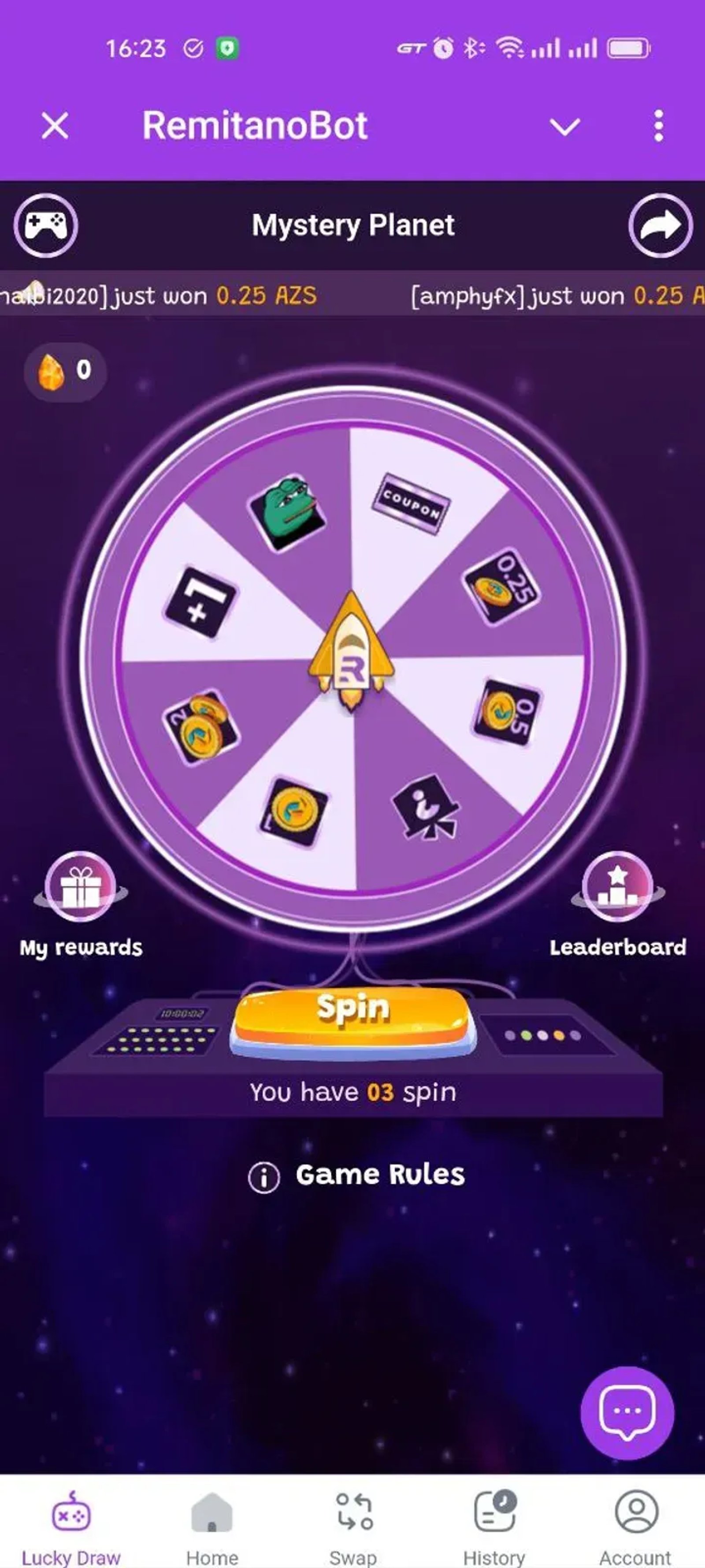 RemitanoBot Telegram Screenshot 5