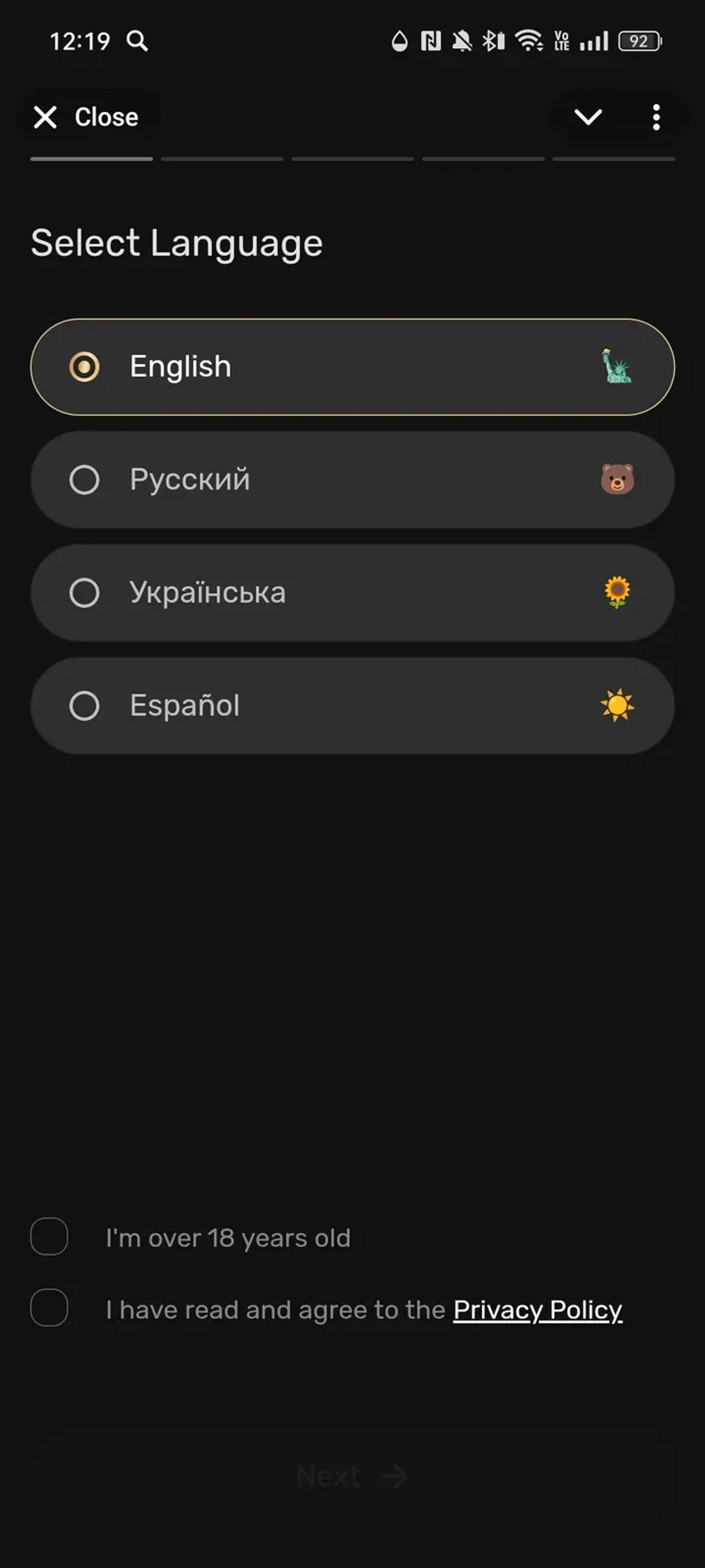 TAPLOVE [beta] в Телеграм — скриншот 2