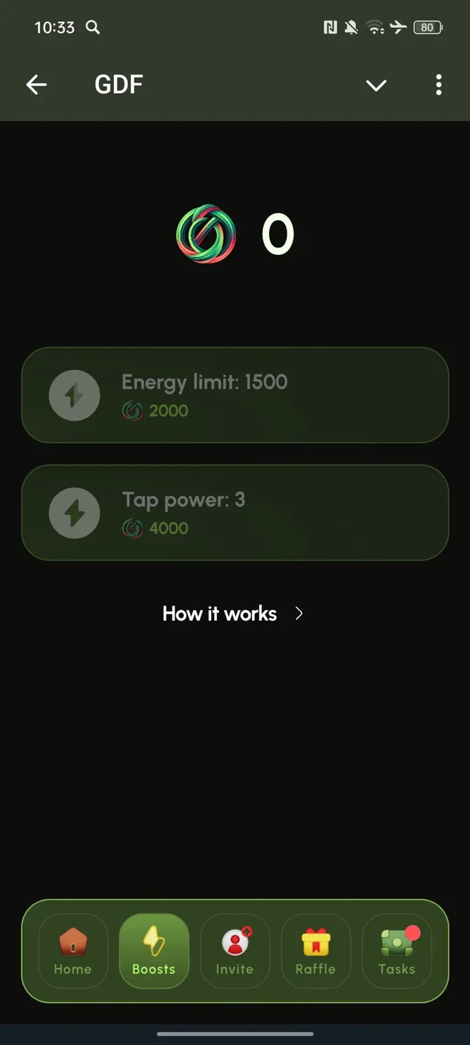 GDF в Телеграм — скриншот 2