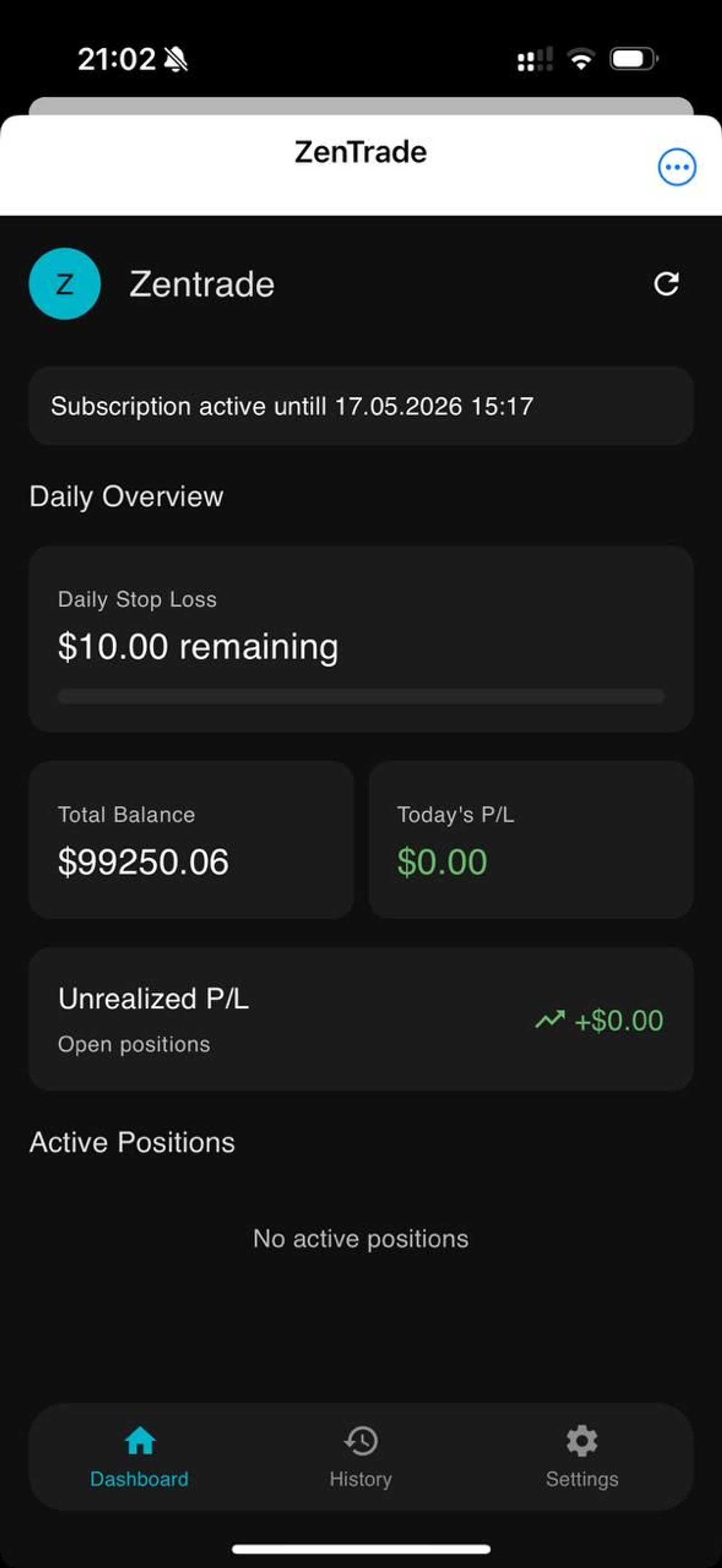 ZenTrade Telegram Screenshot 1