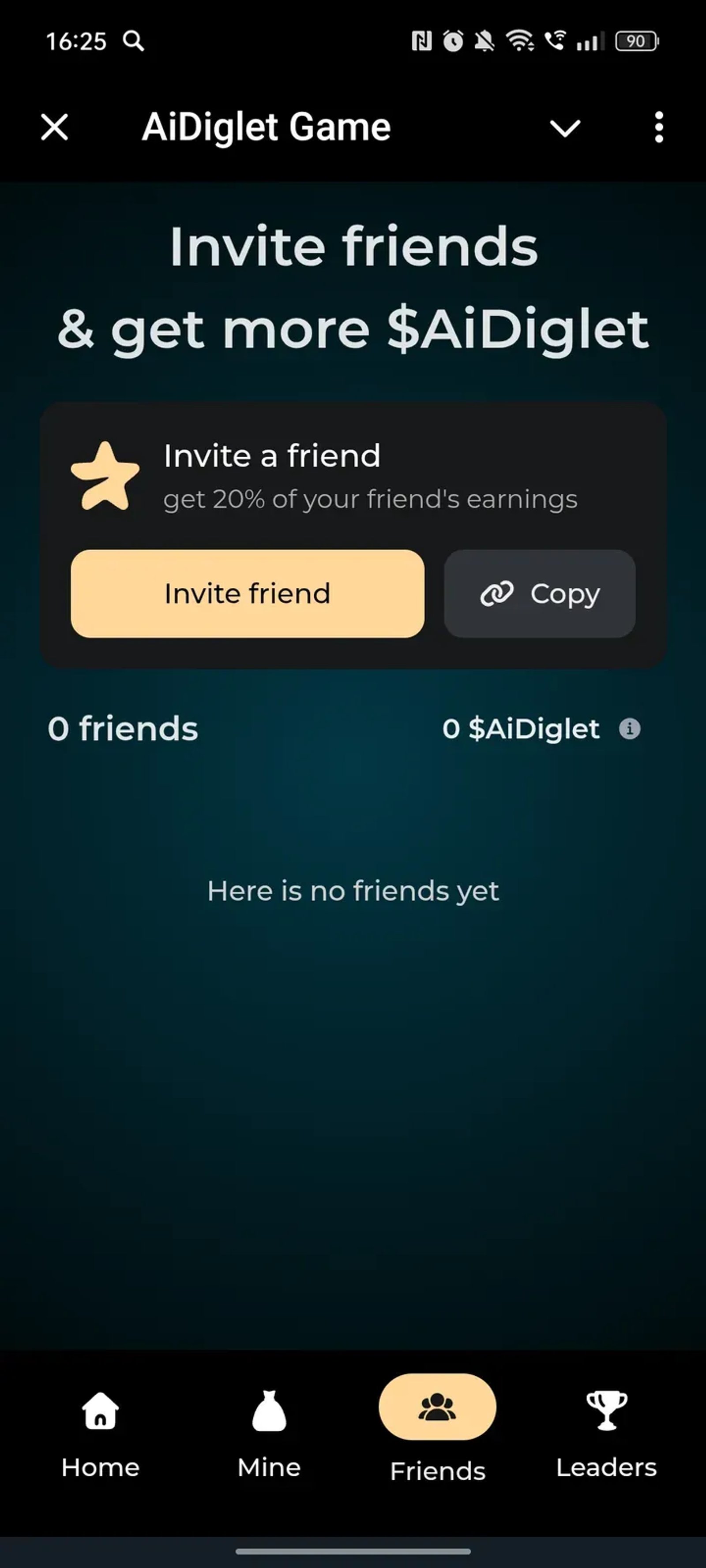 AiDiglet Game в Телеграм — скриншот 3