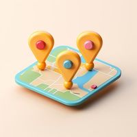 Friends On Map Logo Telegram