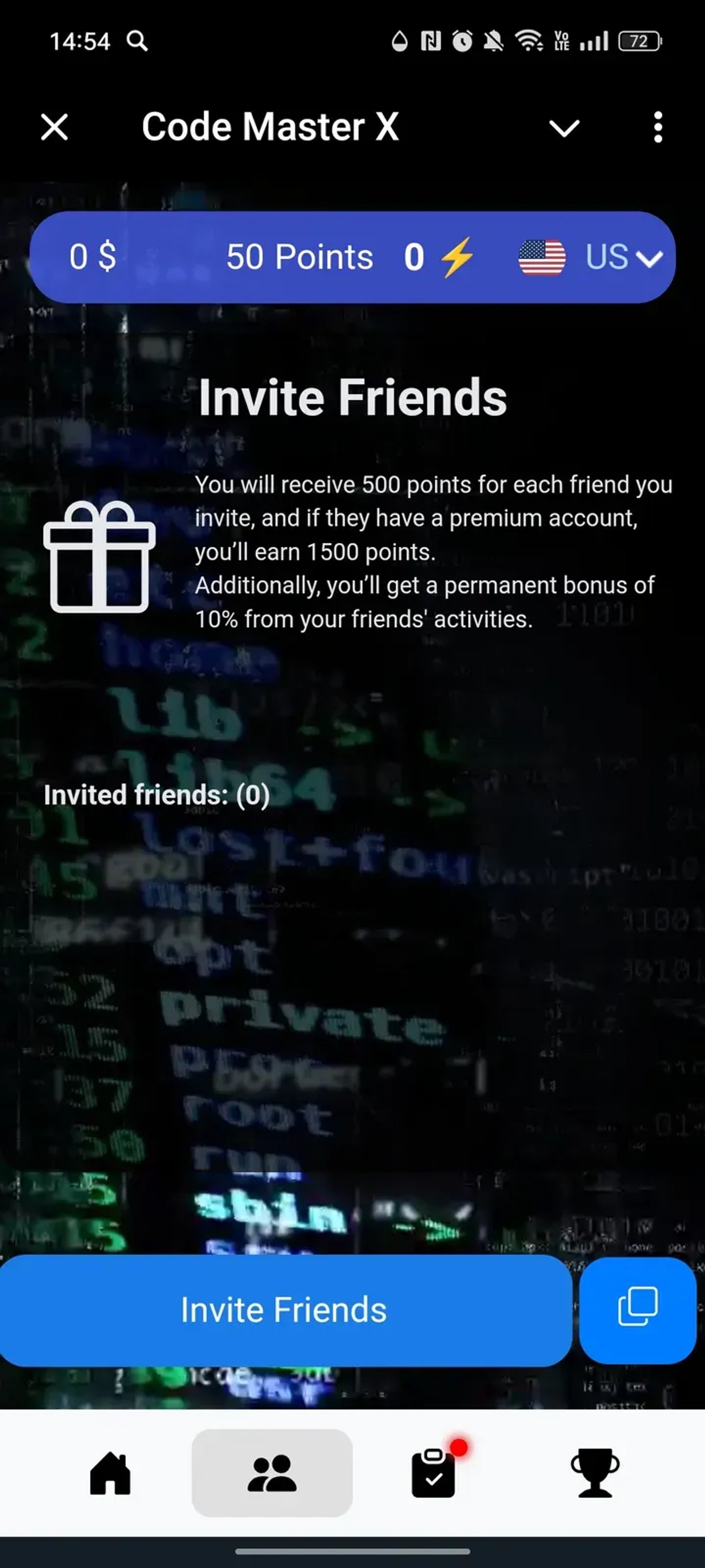 Code Master X в Телеграм — скриншот 2