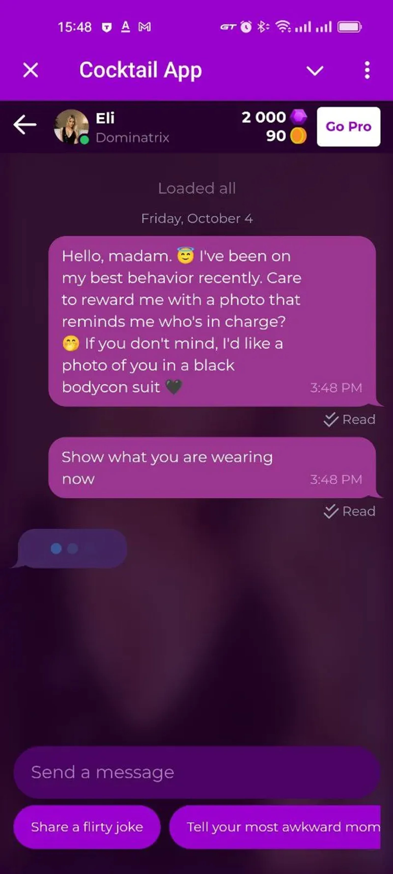 Cocktail App Telegram Screenshot 3