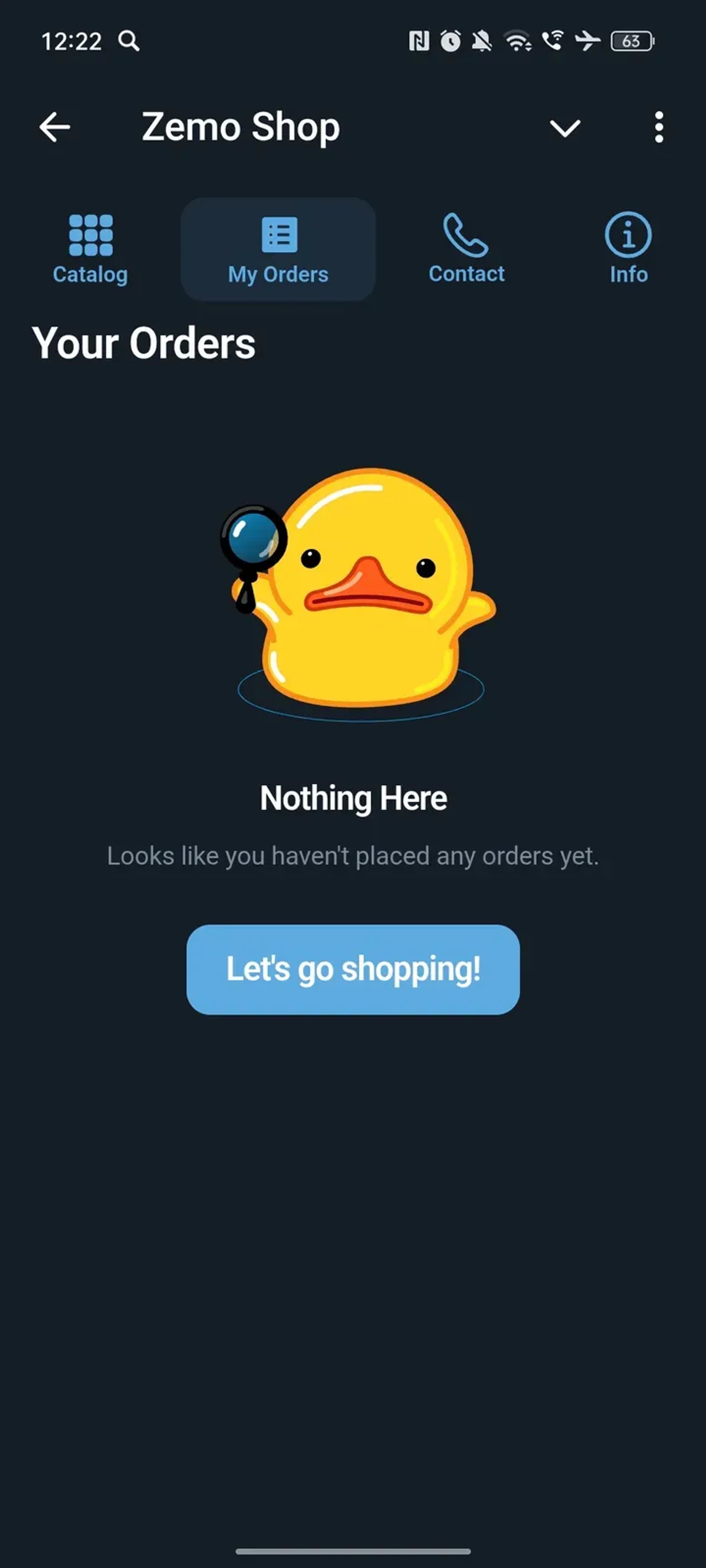 Zemo Shop в Телеграм — скриншот 2