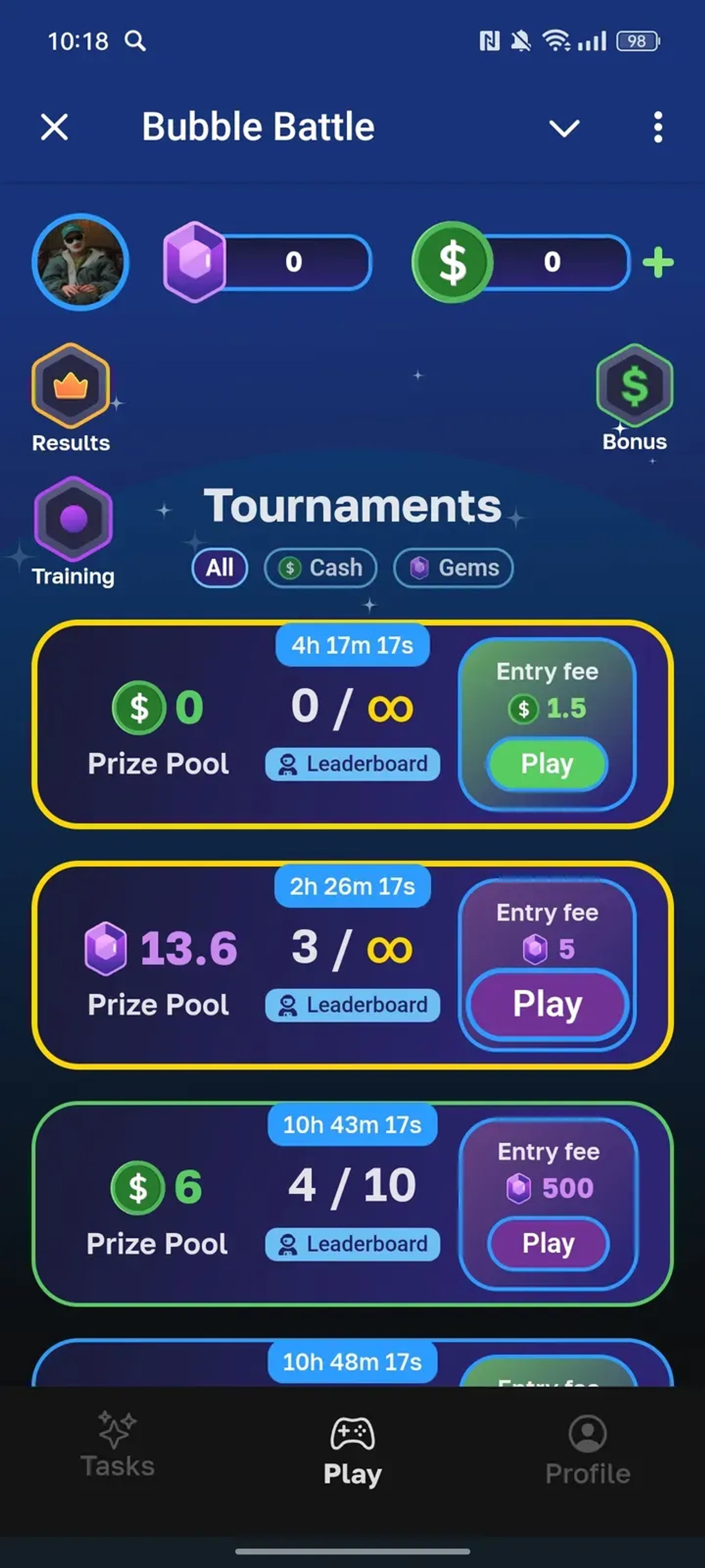 Bubble Battle Telegram Screenshot 2