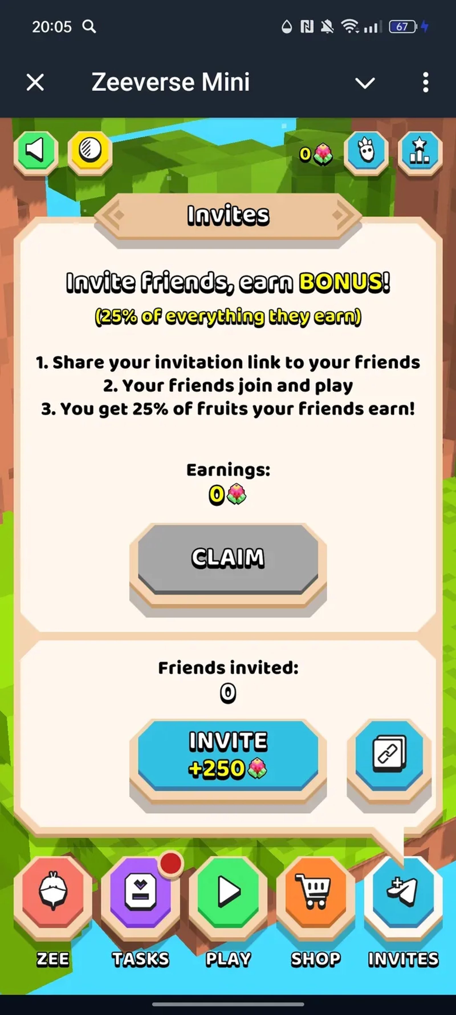 Zeeverse Mini Telegram Screenshot 5