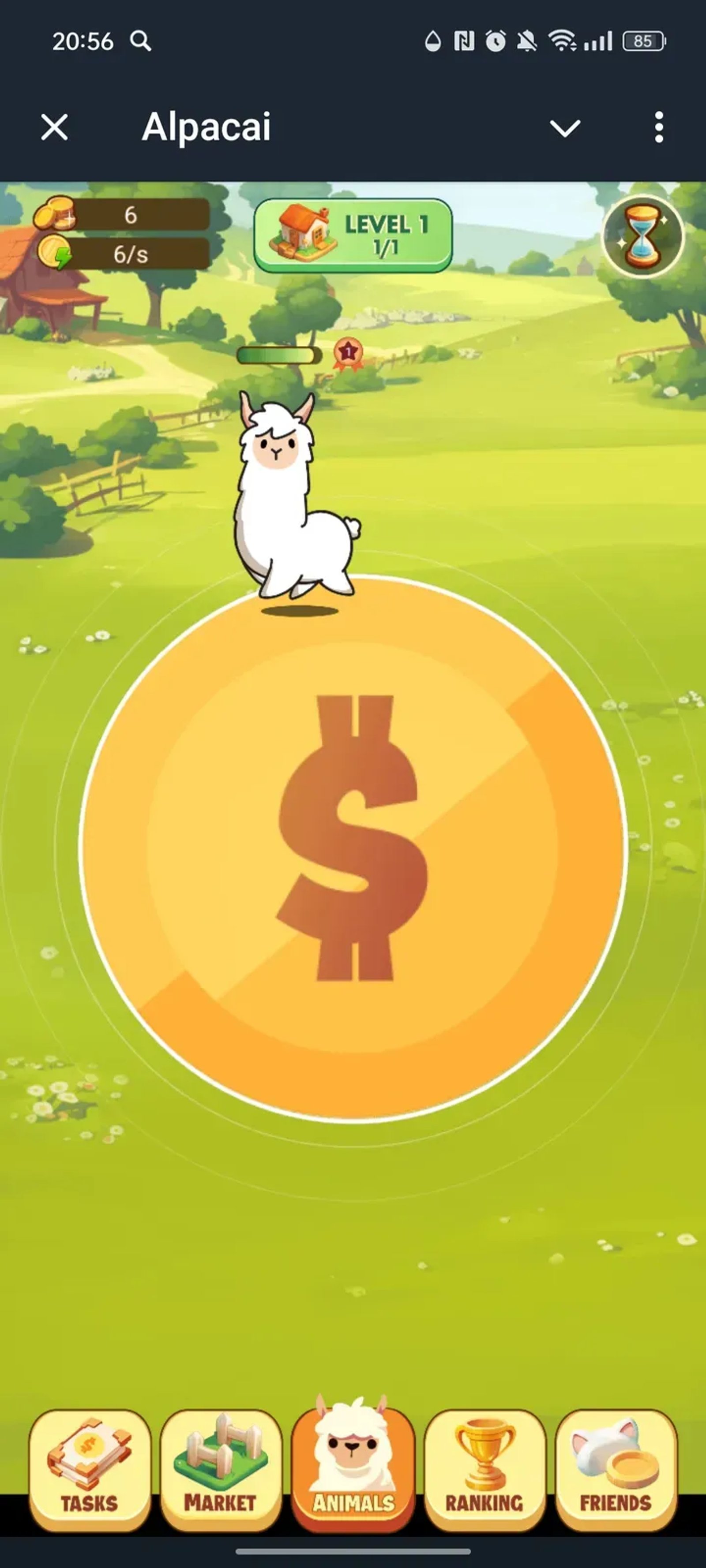 Alpacai в Телеграм — скриншот 1