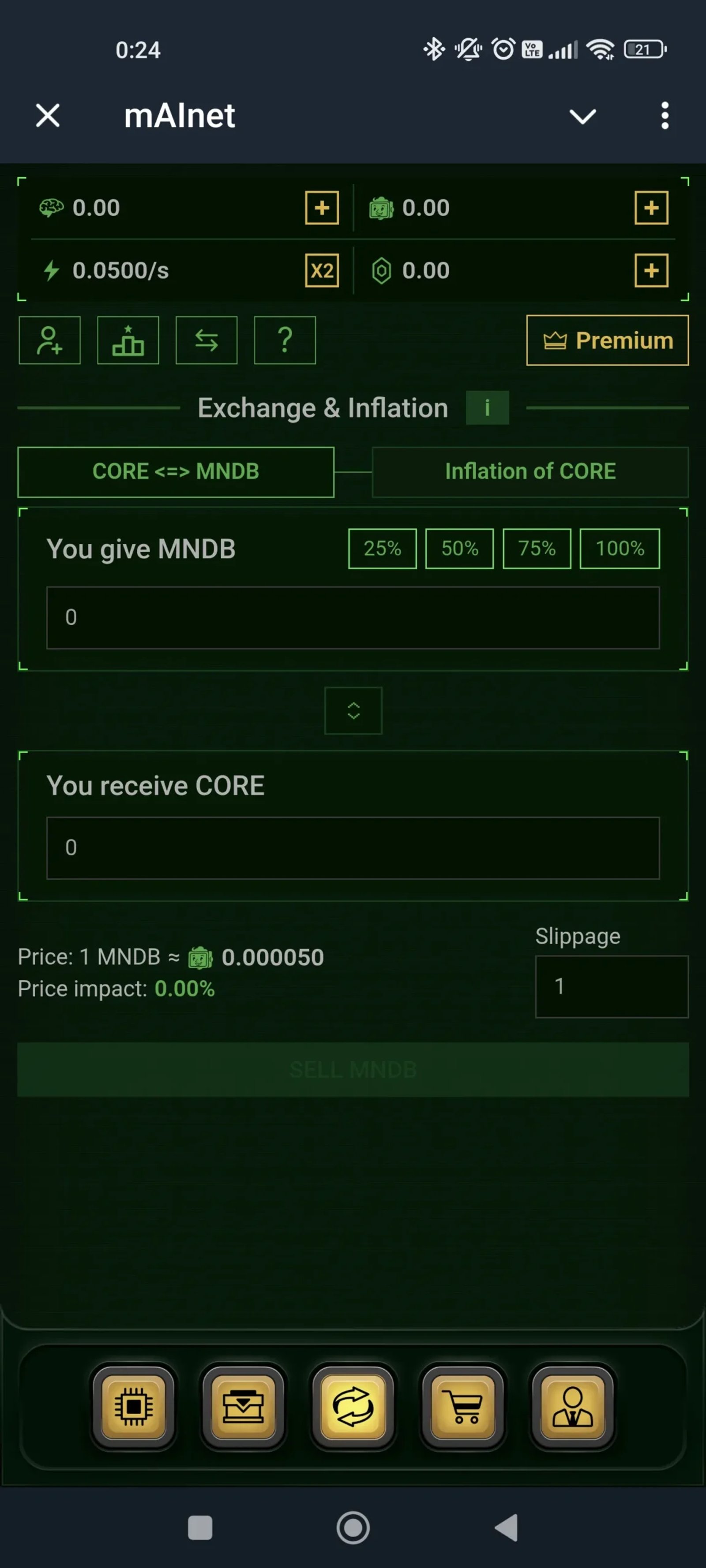 mAInet Telegram Screenshot 3